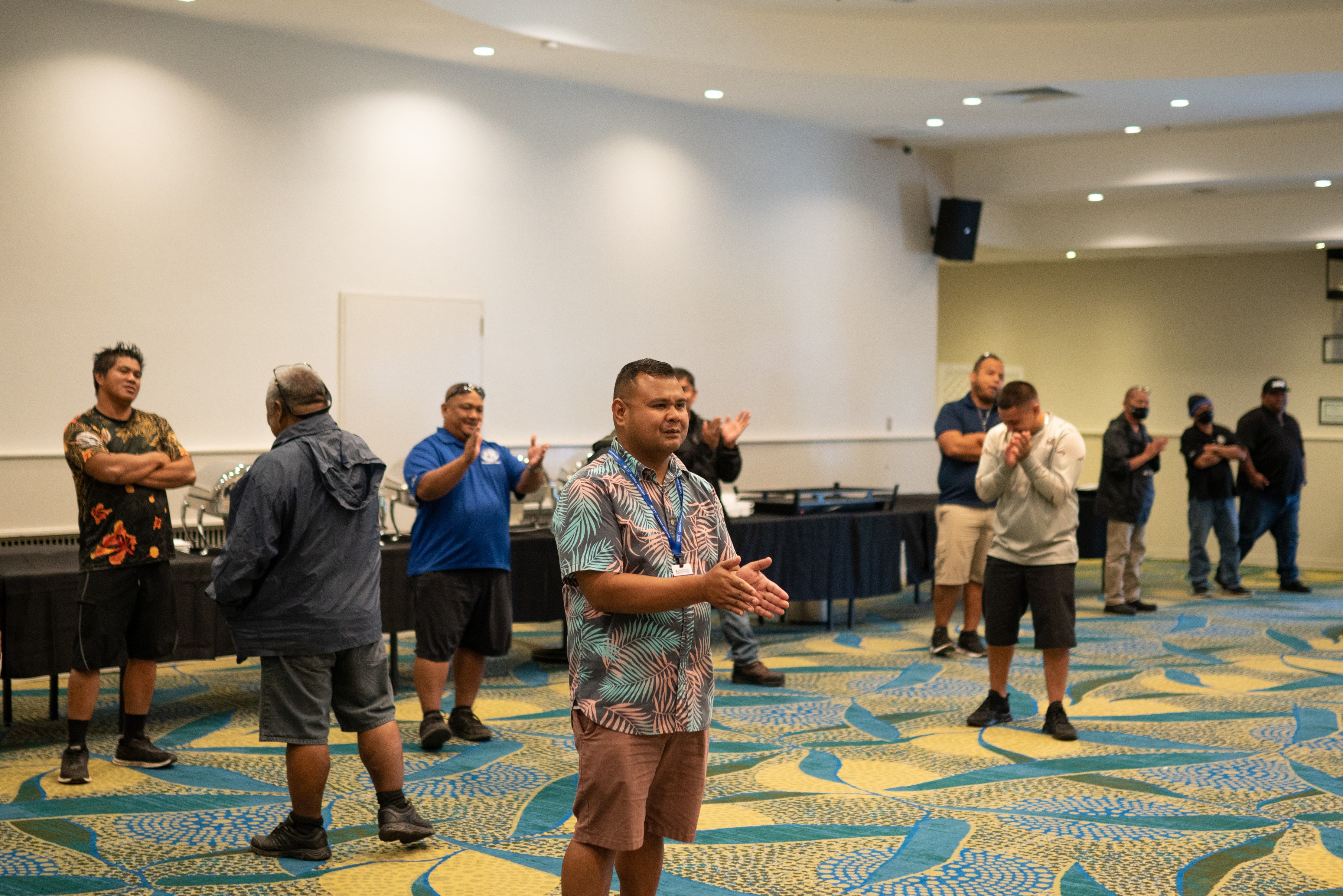 Rota Local Educational Agency/Project HALIGI AWARE's Marvin Tamangided is one of the trainers.