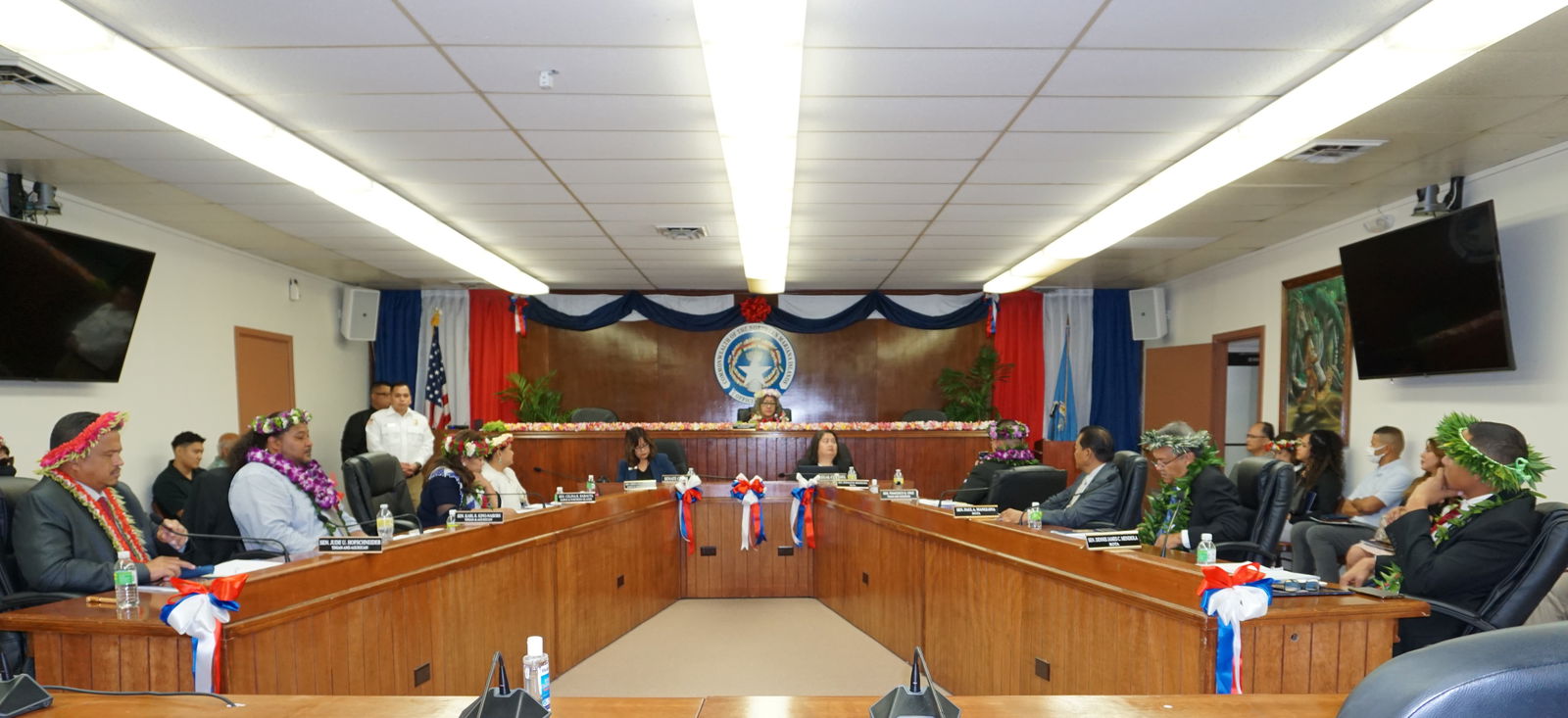 The 23rd Senate holds its inaugural session Monday with a new president, Saipan’s Edith Deleon Guerrero.