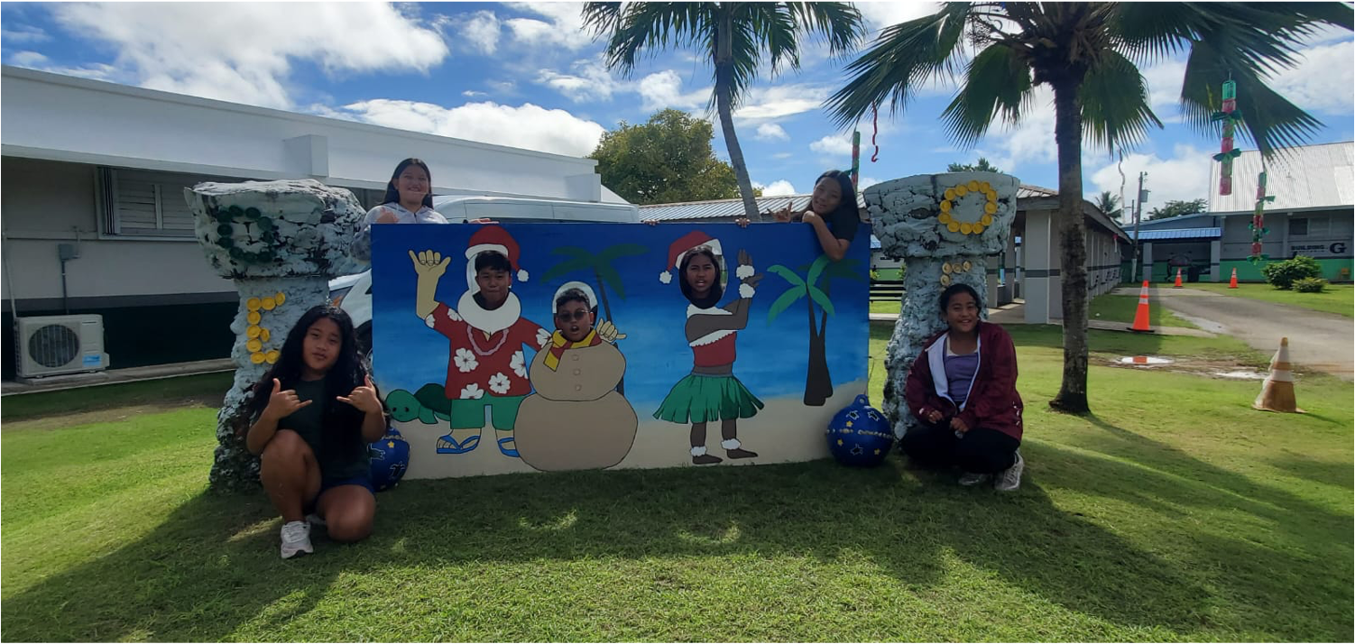 First place: Oleai Elementary School 