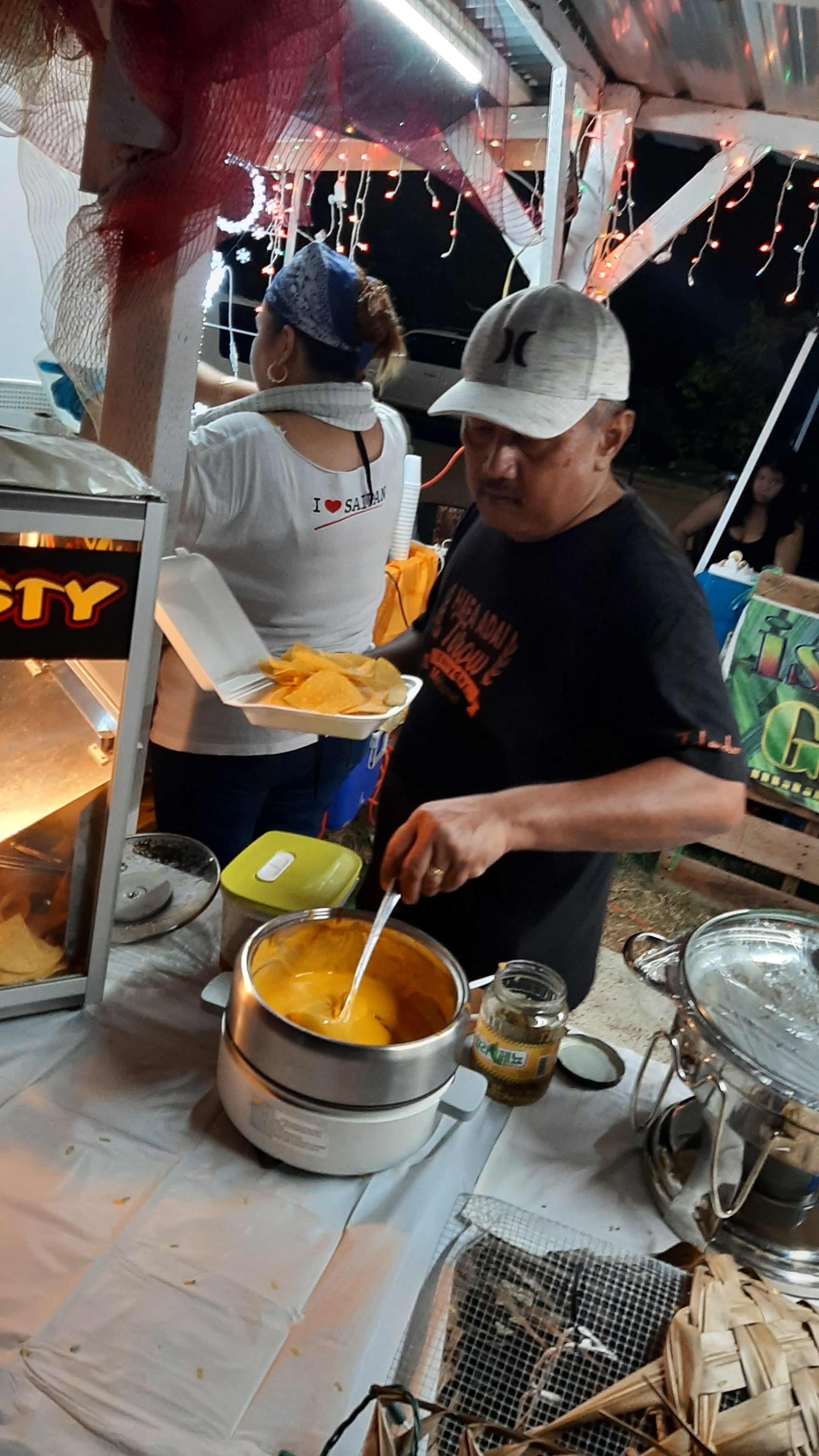 Island Grinds wins 3rd place in the booth decorating contest on Jan. 7, 2023 during the 18th Annual Christmas in the Marianas at Garapan Fishing Base, Saipan.