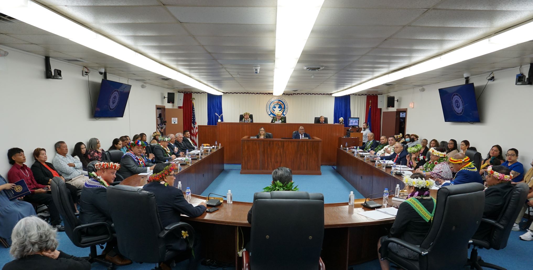 The members of the 23rd House of Representatives hold their inaugural session on Monday.