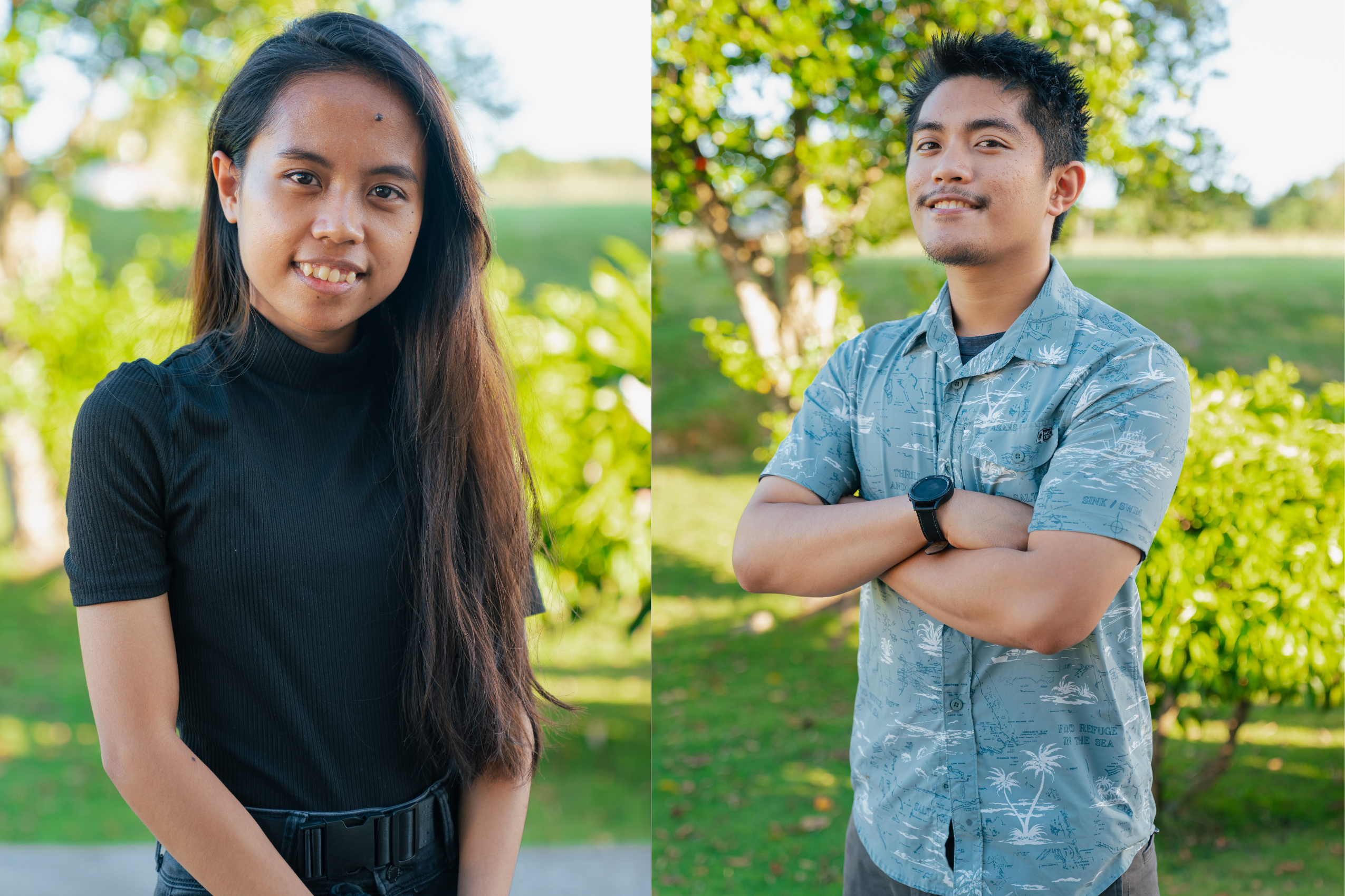 Annel Ligaya and Jonas Metran