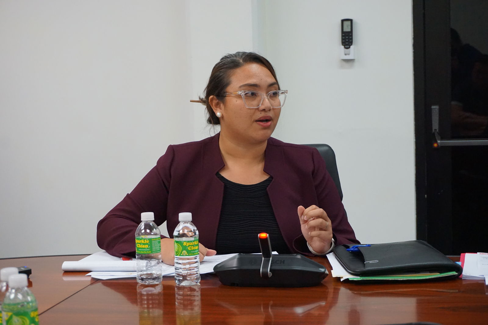 Acting Secretary of Finance Tracy B. Norita gives an overview of the state of the CNMI government’s finances.