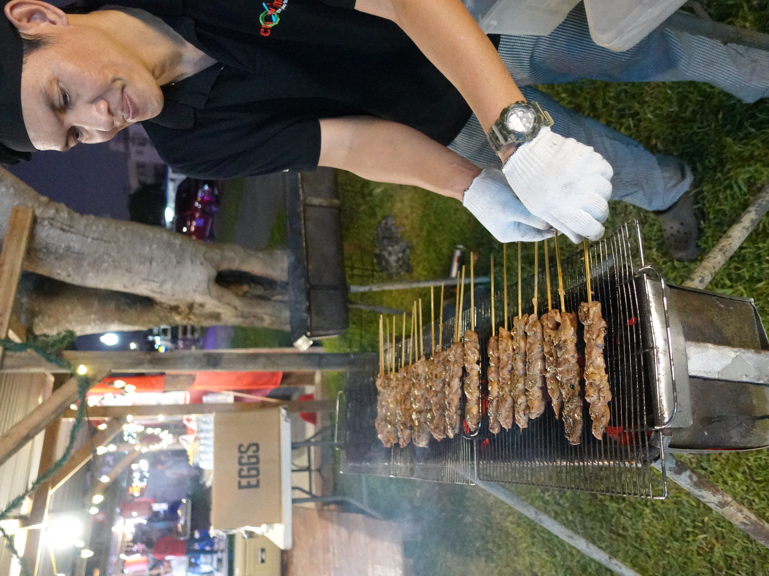 Barbecue and more are served up by ten food and drink vendors at the 18th Annual Christmas in the Marianas celebration on Dec. 10, 2022, at Garapan Fishing Base, Saipan.  The annual signature event of the Marianas Visitors Authority will return for its final night and New Year’s celebration on Jan. 7, 2023.