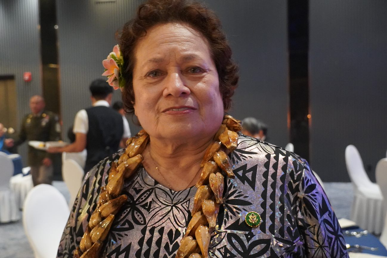 U.S. Congresswoman Aumua Amata Coleman Radewagen of American Samoa