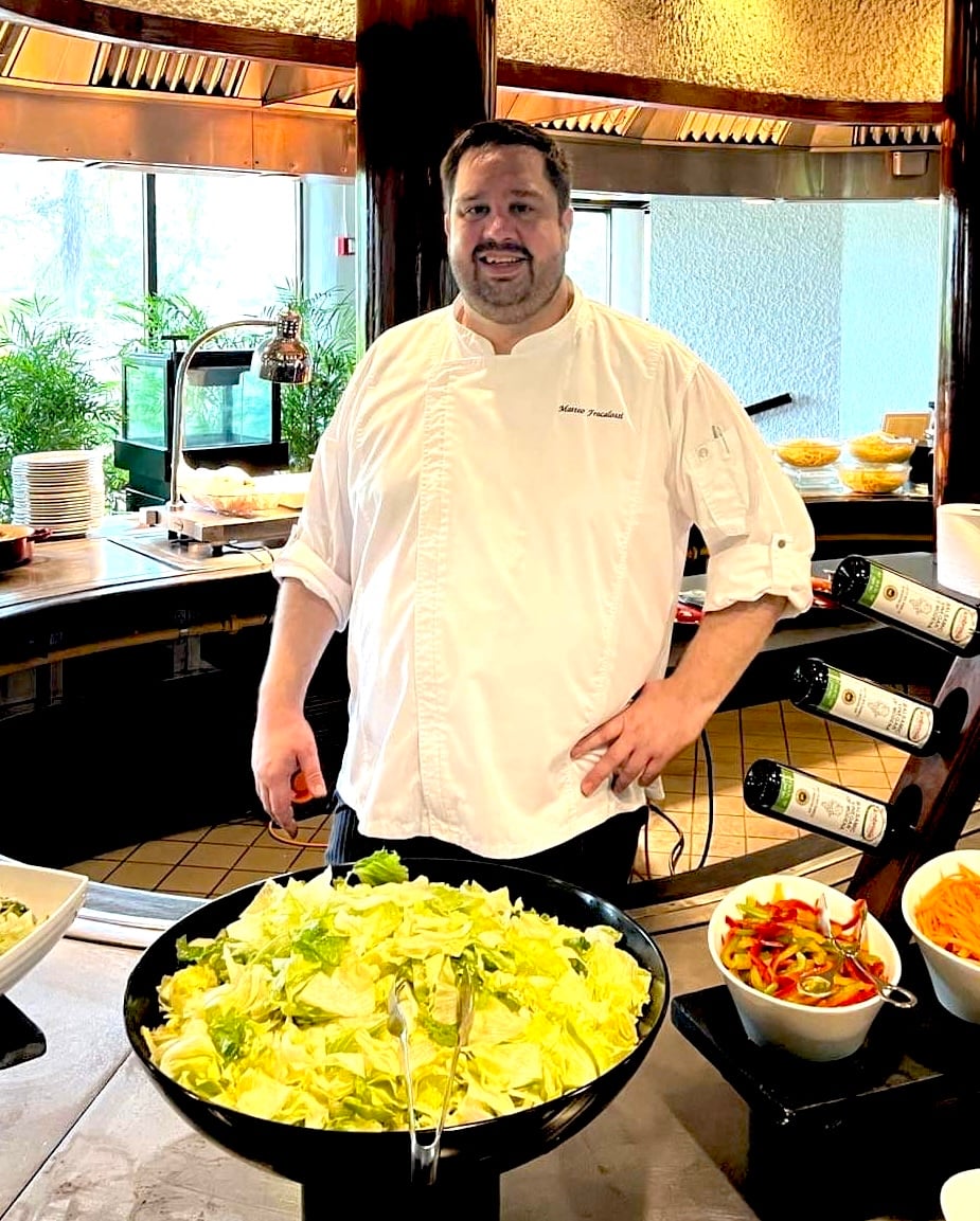 Hyatt executive chef Matteo Fracalossi
