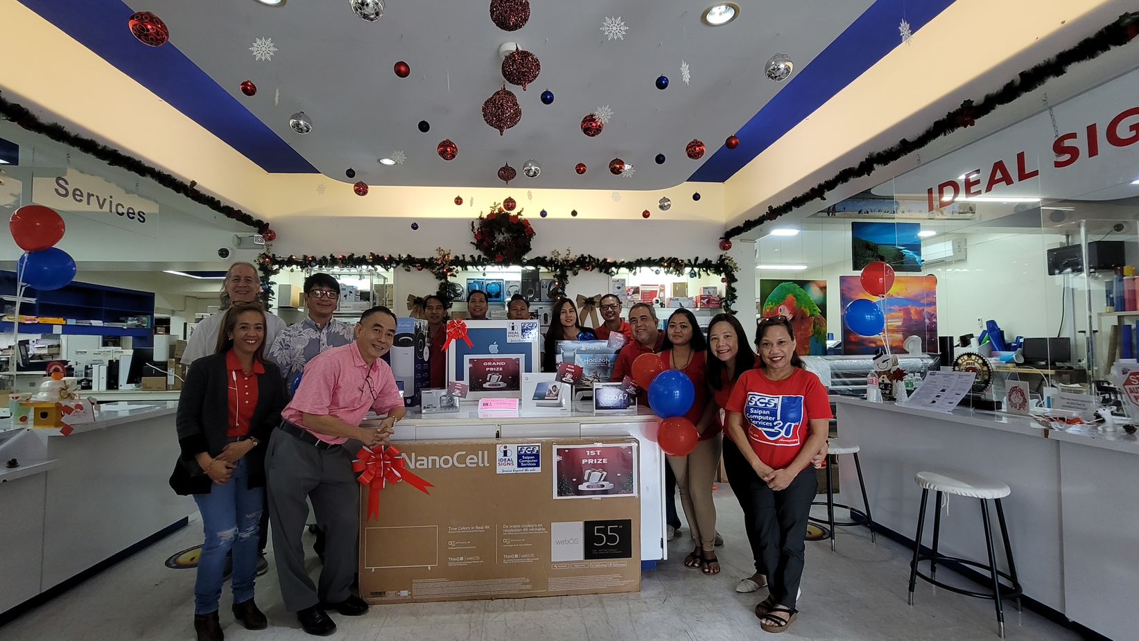 The staff and management of Saipan Computer Services.