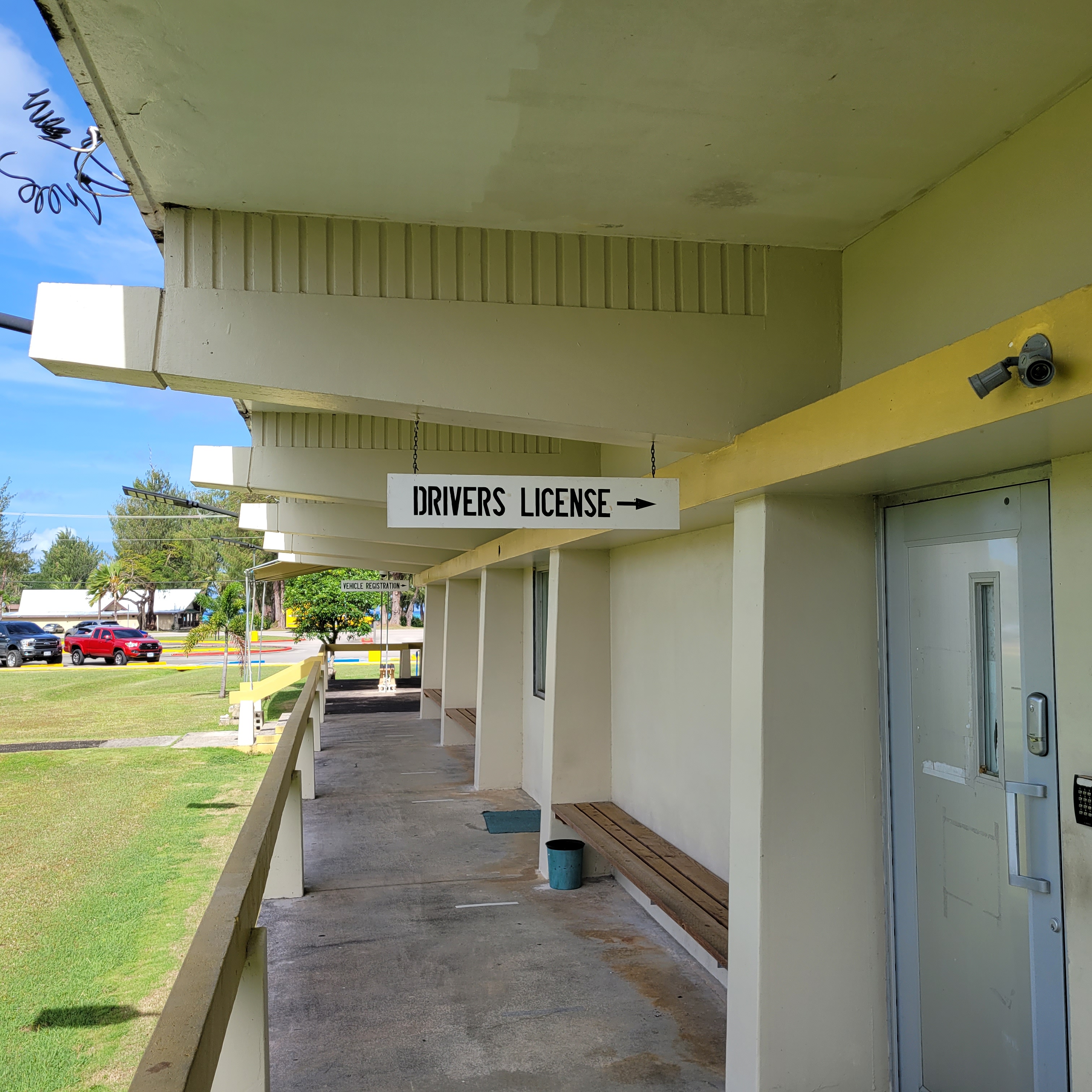 The Bureau of Motor Vehicles’ driver’s license section office in Susupe.