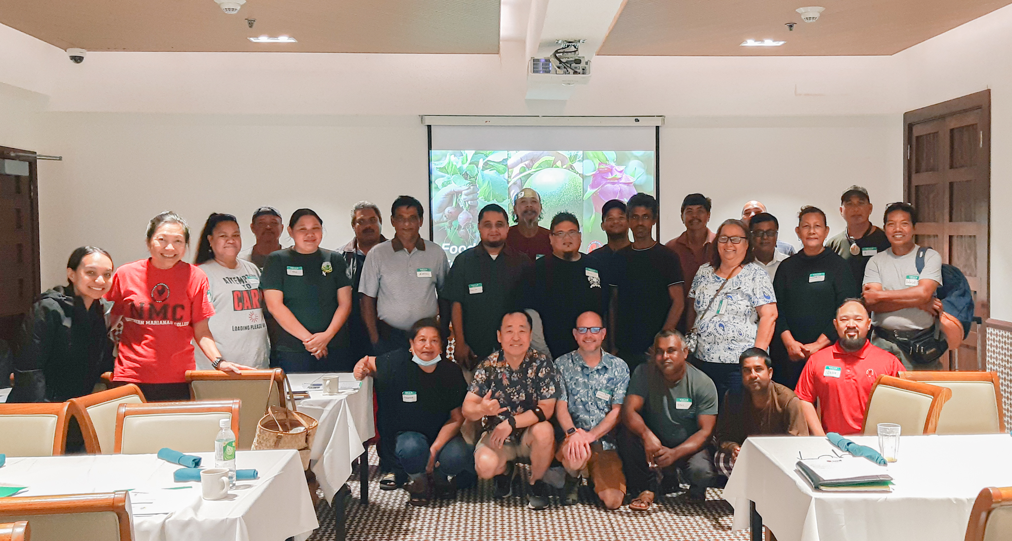 Eighteen individuals from Saipan, Tinian, and Rota learned about food safety in a training session conducted by the Northern Marianas College-Cooperative Research, Extension, and Education Services in partnership with  the University of Idaho.