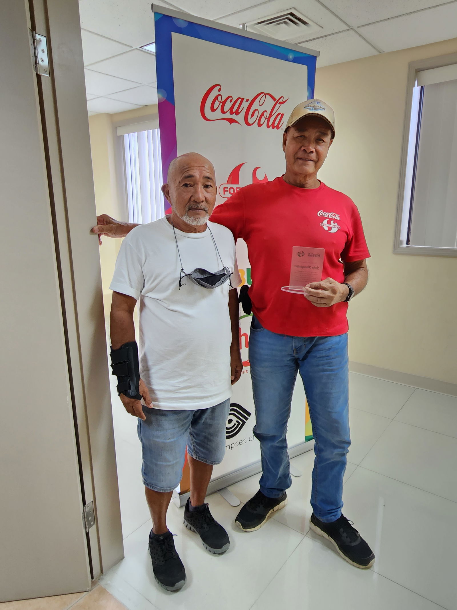 Manuel Alvarez and John Panaguiton