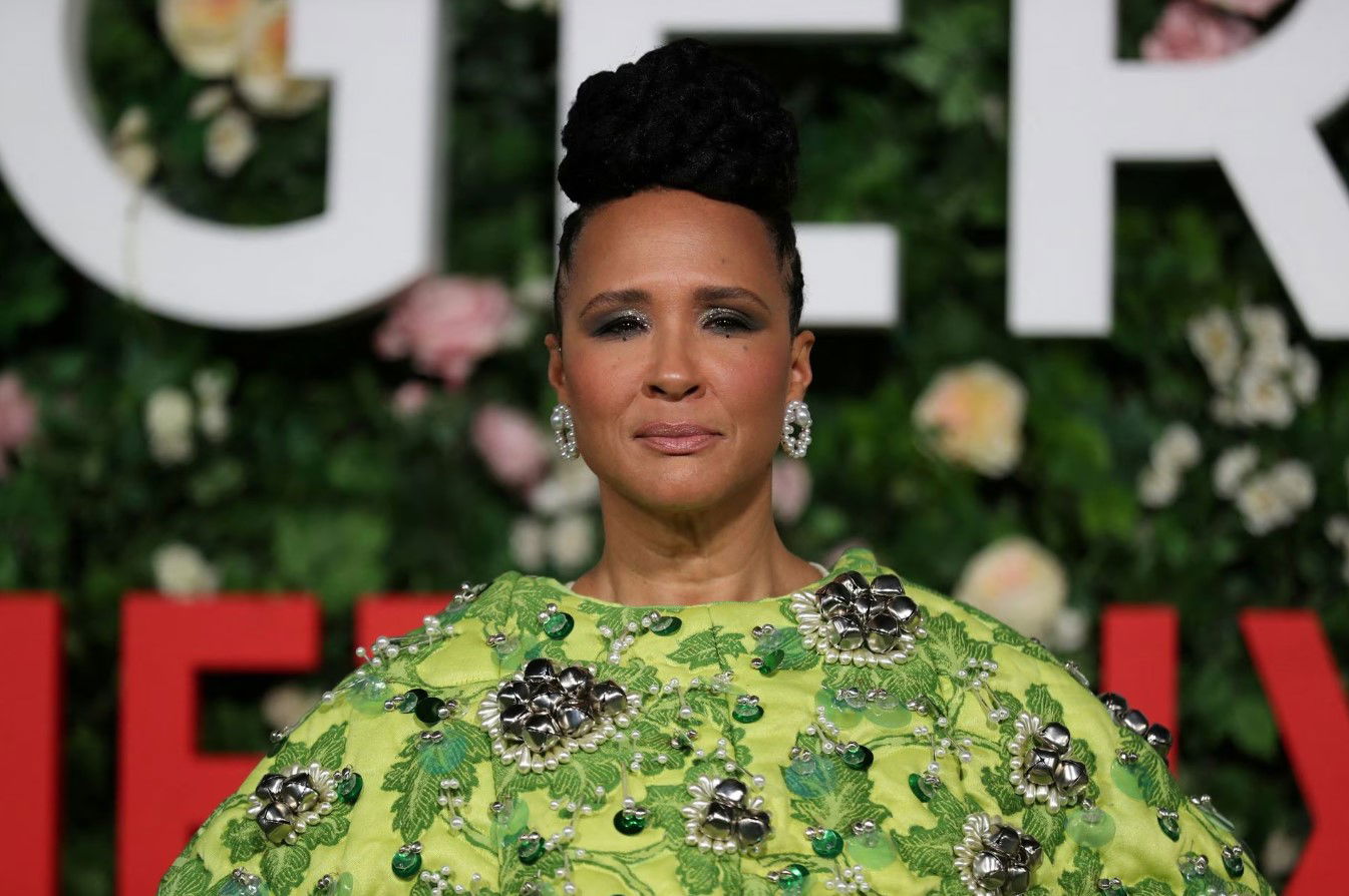 Cast member Golda Rosheuvel attends the world premiere for the second season of the Netflix show "Bridgerton" in London, Britain, March 22, 2022.