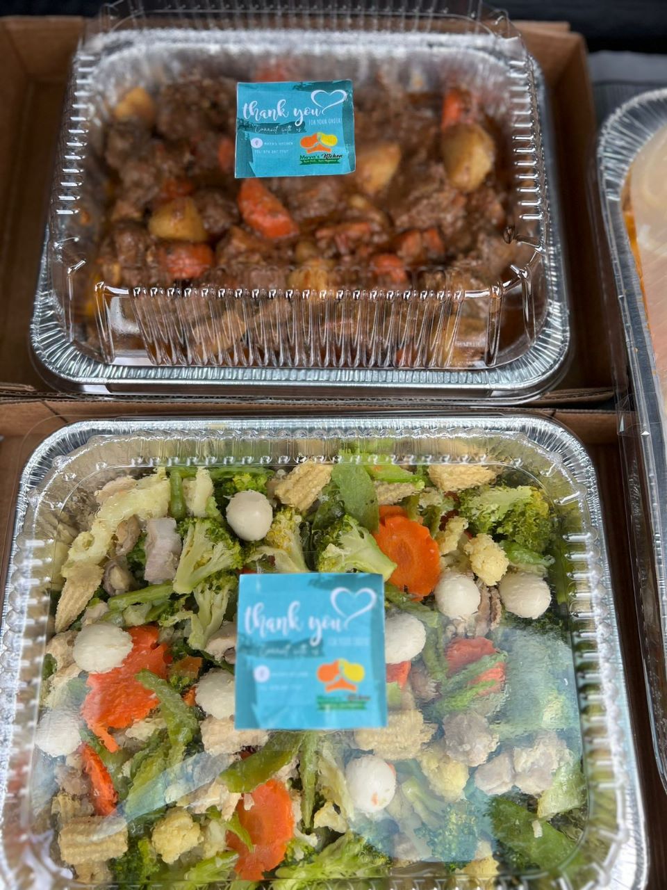 Maya’s Kitchen offers catering services for parties.