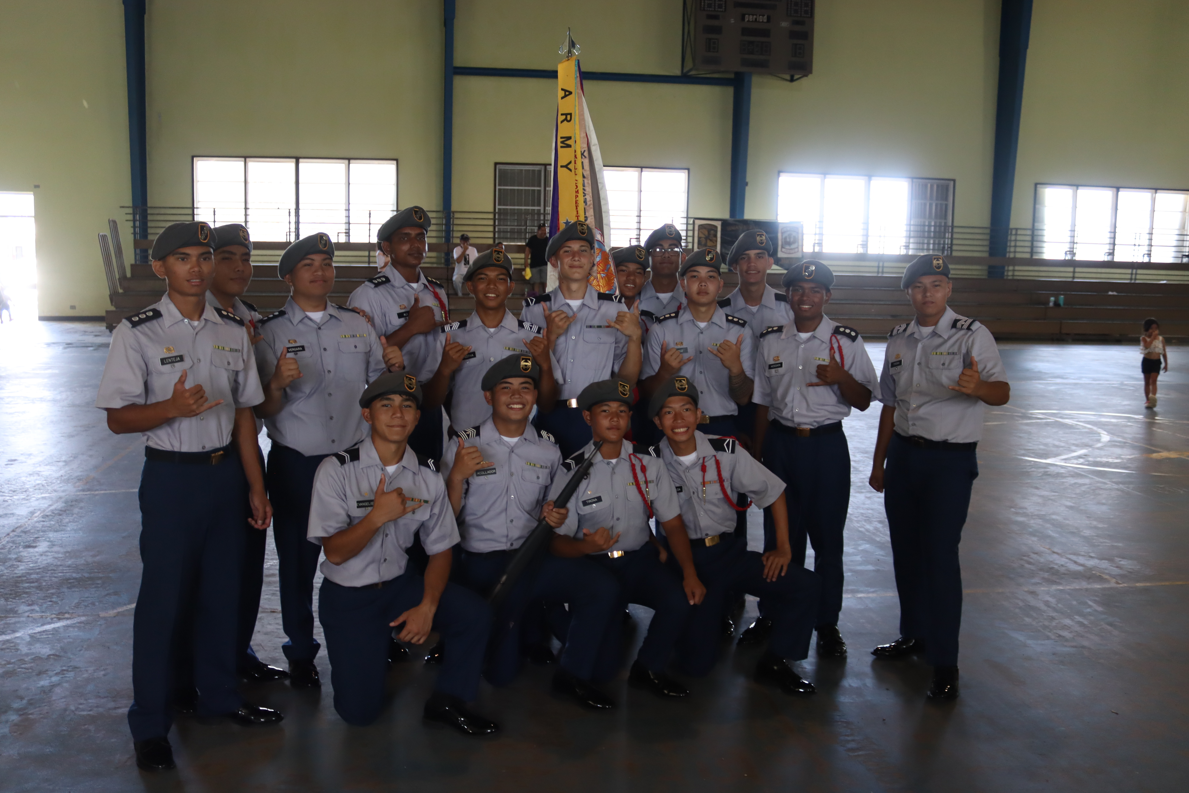 The Stallion Battalion Armed Drill Team