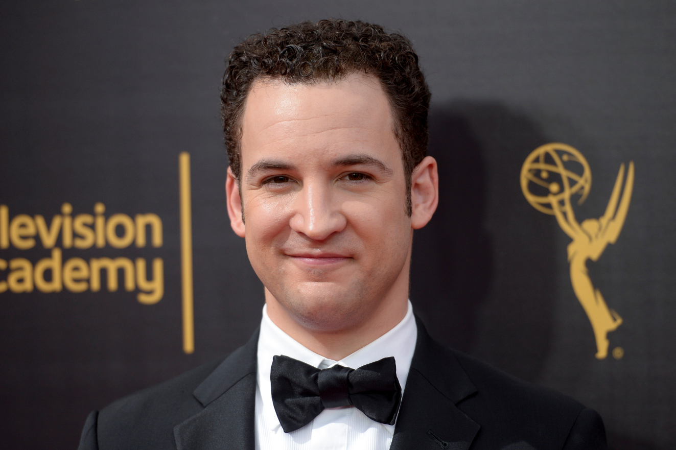 Actor Ben Savage arrives at the Creative Arts Emmys in Los Angeles, California, Sept. 10, 2016.
