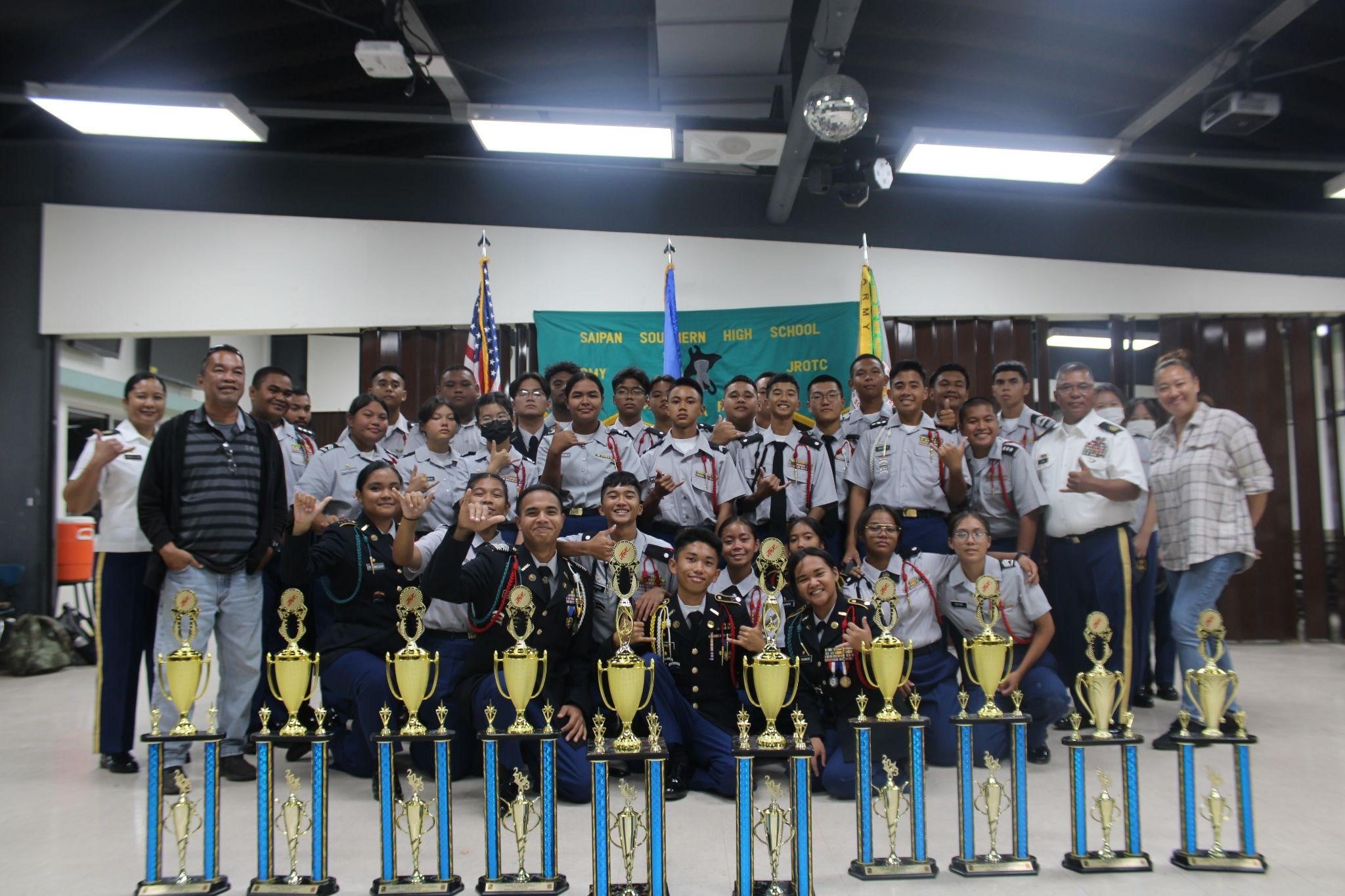 Saipan Southern High School’s Manta Ray Battalion ruled this year’s Inter-Island Drill Competition.