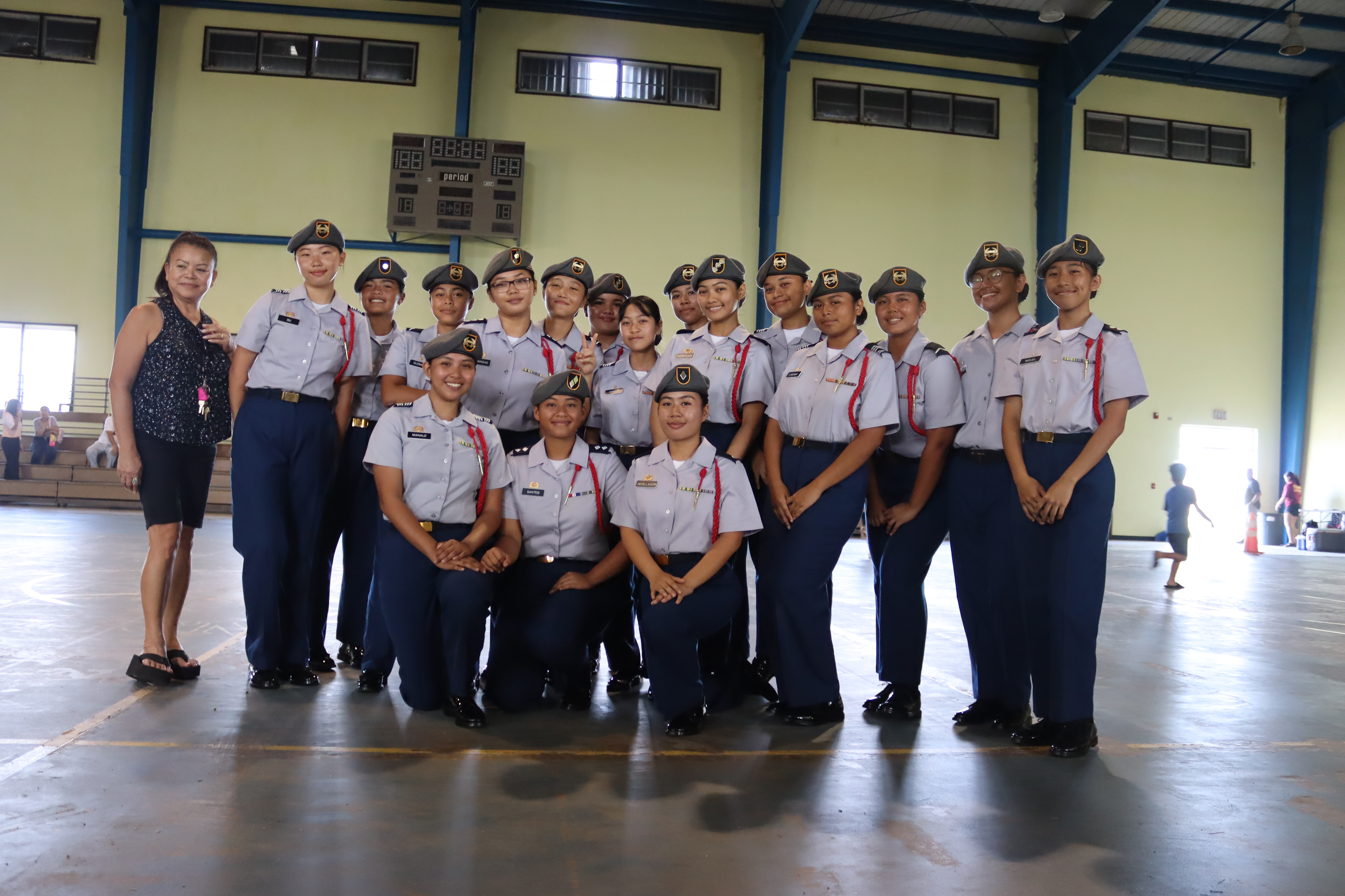 The Stallion Battalion Unarmed Drill Team