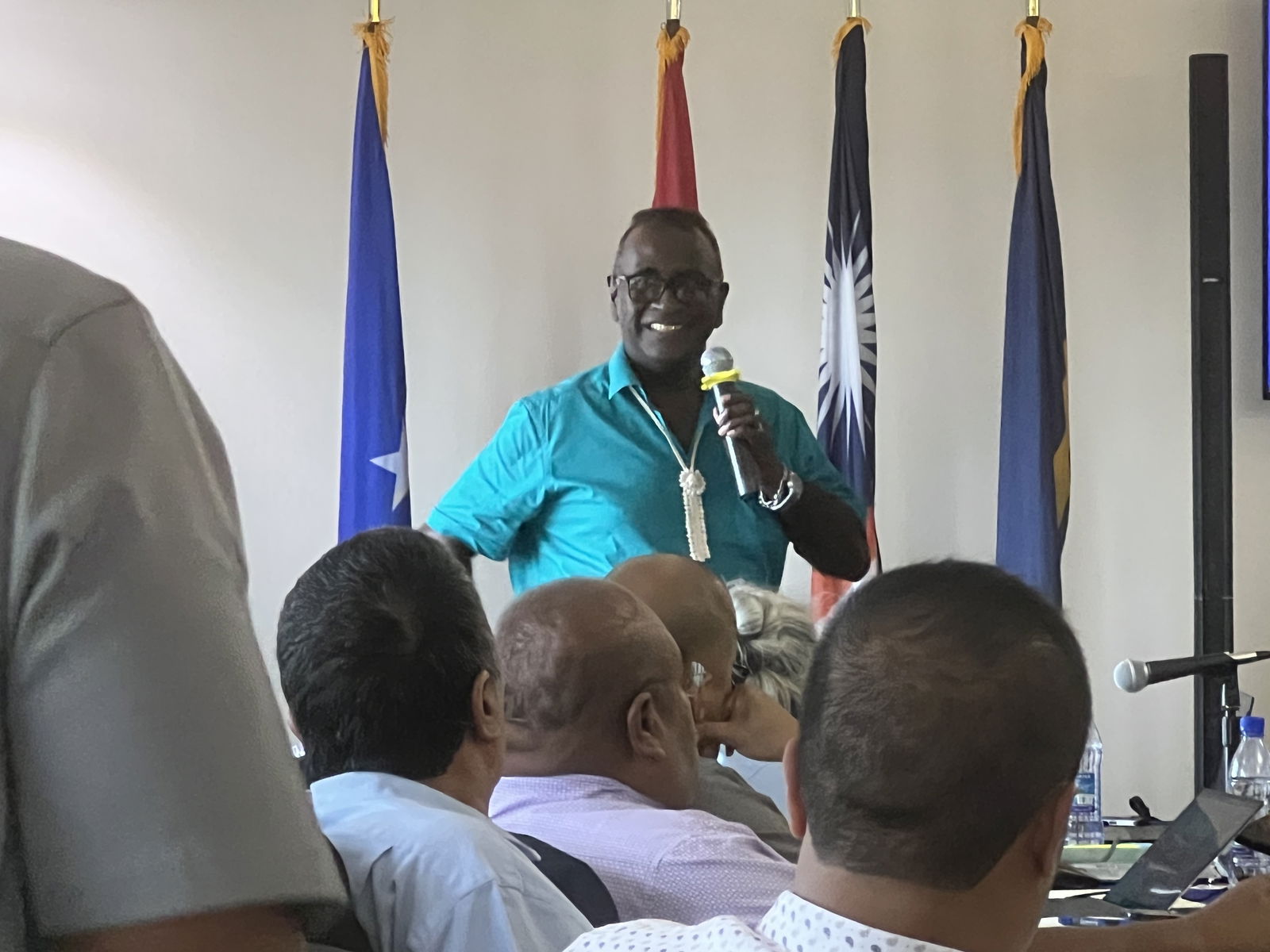 At the PNA Office official opening last month, Dr. Transform Aqorau told island leaders: “The PNA Office officially set up here in Majuro in 2010. This was an expression of self-determination. The opening of the PNA Office headquarters is an occasion to be very proud. Most new buildings in the Pacific are handed over to us by donors. The PNA Office was self-funded by us.”