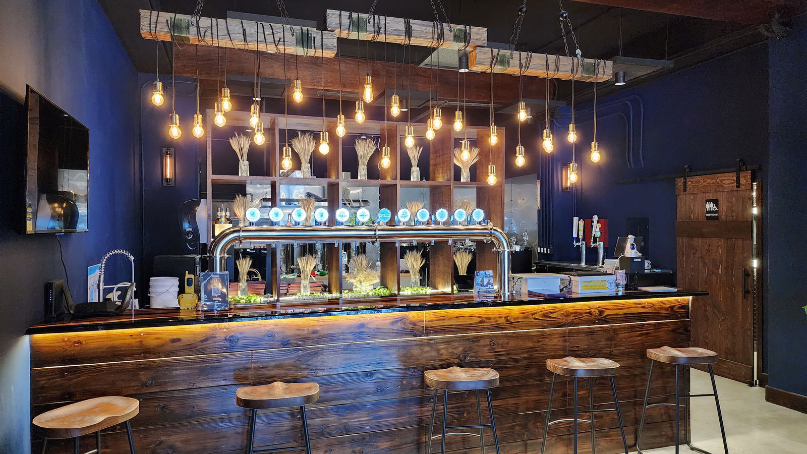 The bar at Tapped Out which will have a grand opening on Saturday, March 18, 2023.