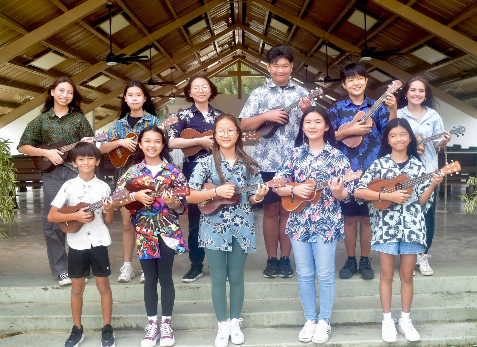 The Saipan Community School Ukulele Ensemble received Gold at the Tumon Bay Music Festival’s Solo and Ensemble Competition on March 4, 2023.