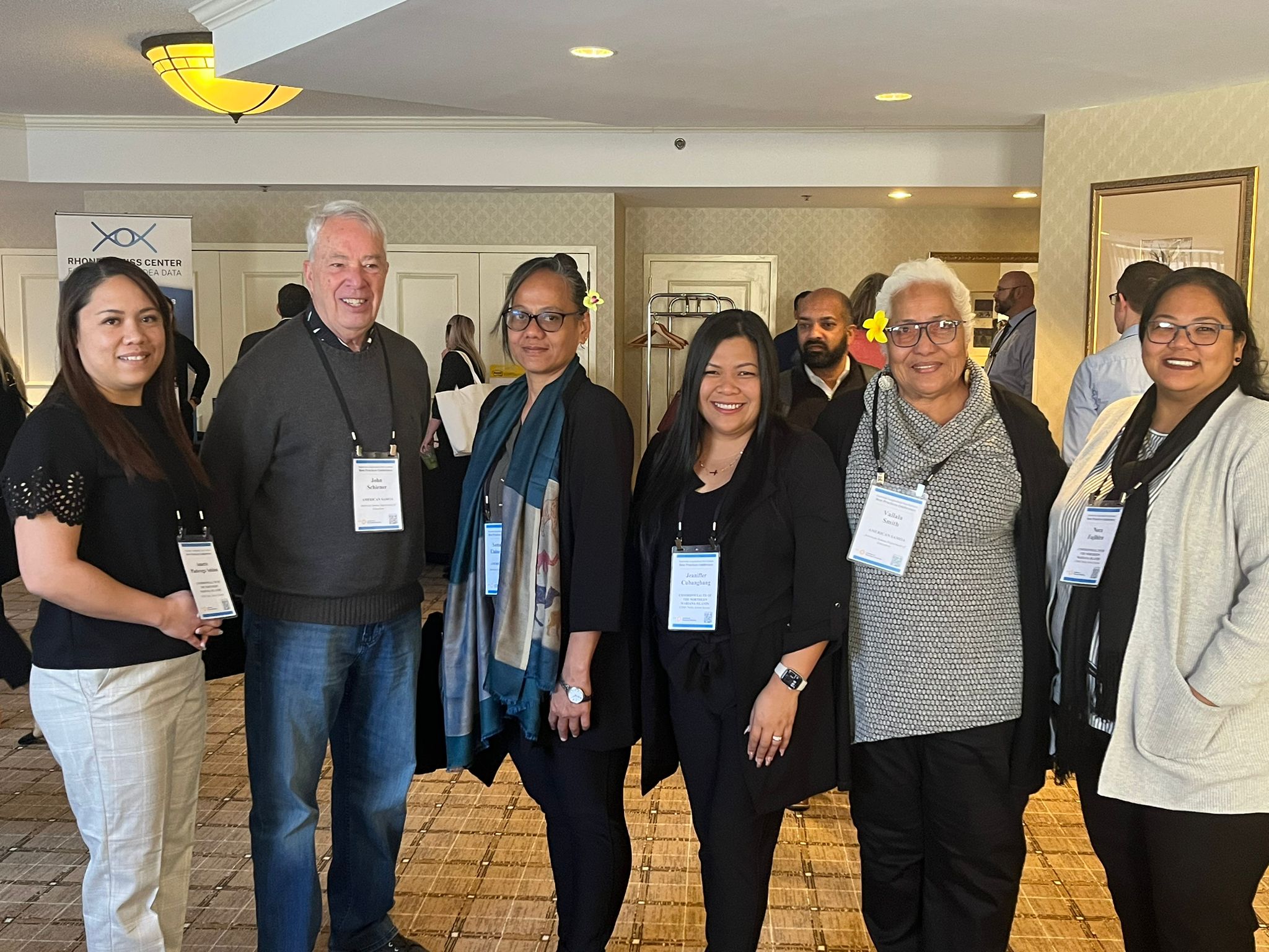 The CNMI PSS team with their American Samoa counterparts.