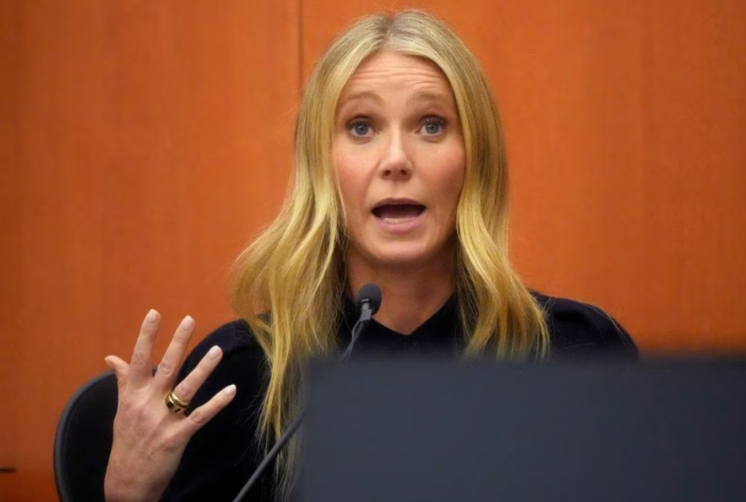 Gwyneth Paltrow testifies during her ski crash trial, in Park City, Utah, March 24, 2023.