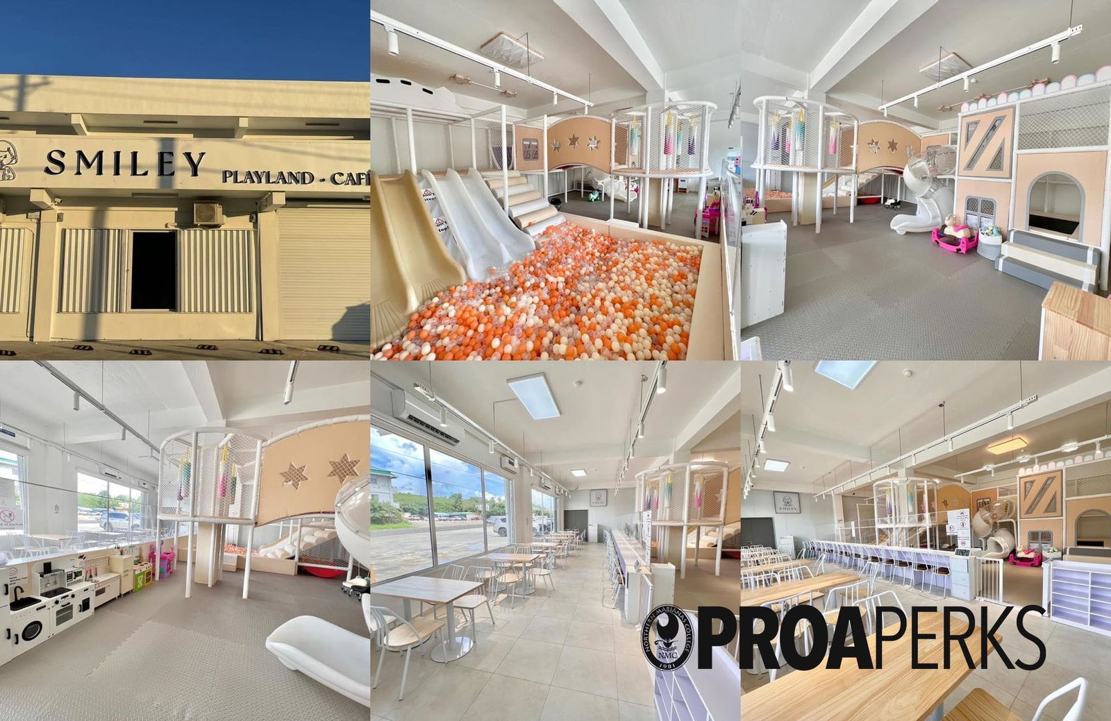 Smiley Cafe & Playland is the latest company to sign on as a Northern Marianas College ProaPerks Partner, joining many other businesses and organizations. More information about their special promotion for ProaPerks card holders can be found at www.marianas.edu/proaperks/.