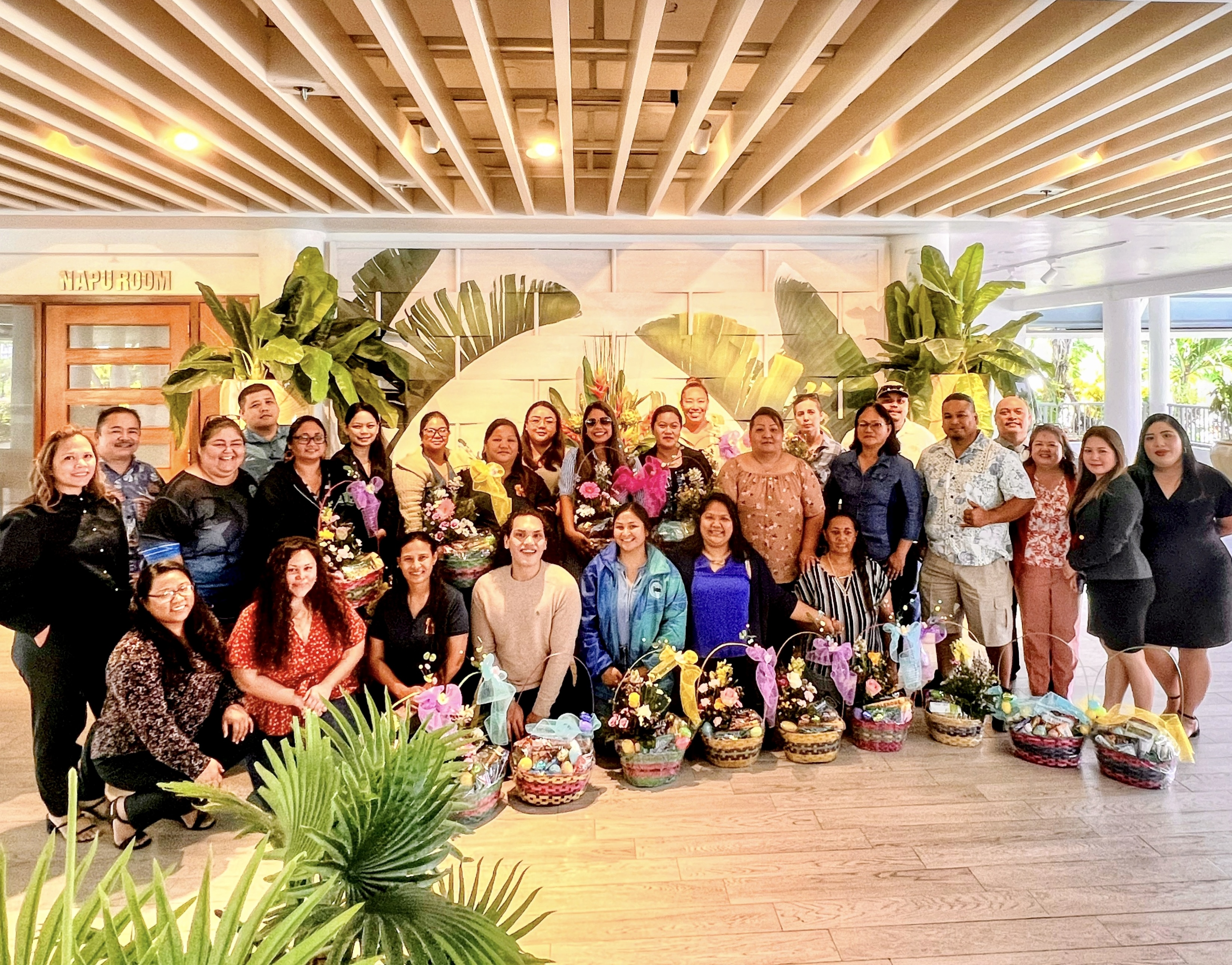 Rota, Tinian and Saipan public school vice principals were honored on Wednesday by the Public School System following a professional development session at the Pacific Islands Club. Commissioner of Education Dr. Alfred B. Ada, standing second left, and his team, led the school district in commending the vice principals. 