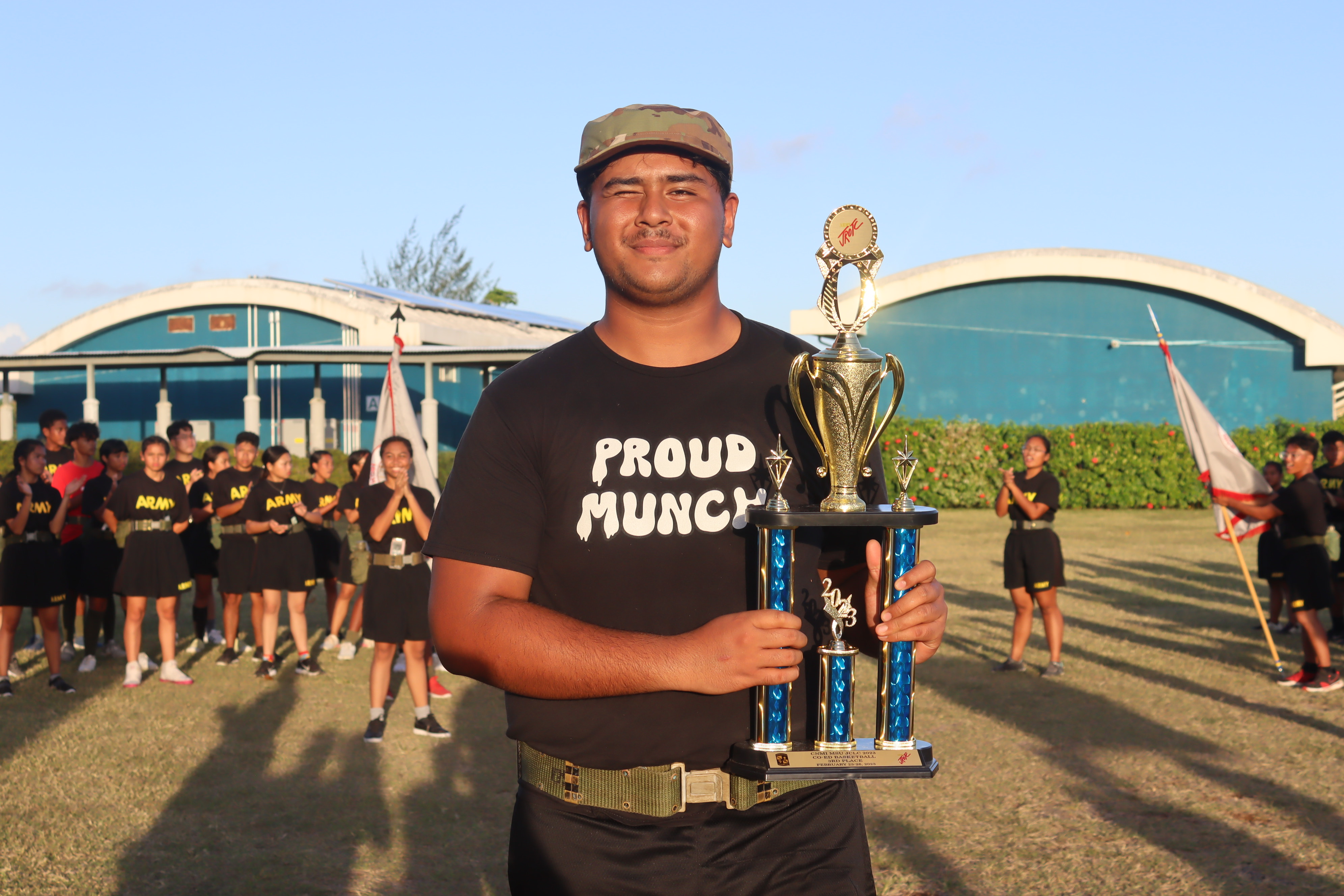 C/1LT King Tano II and the Stallions' basketball team placed 3rd.