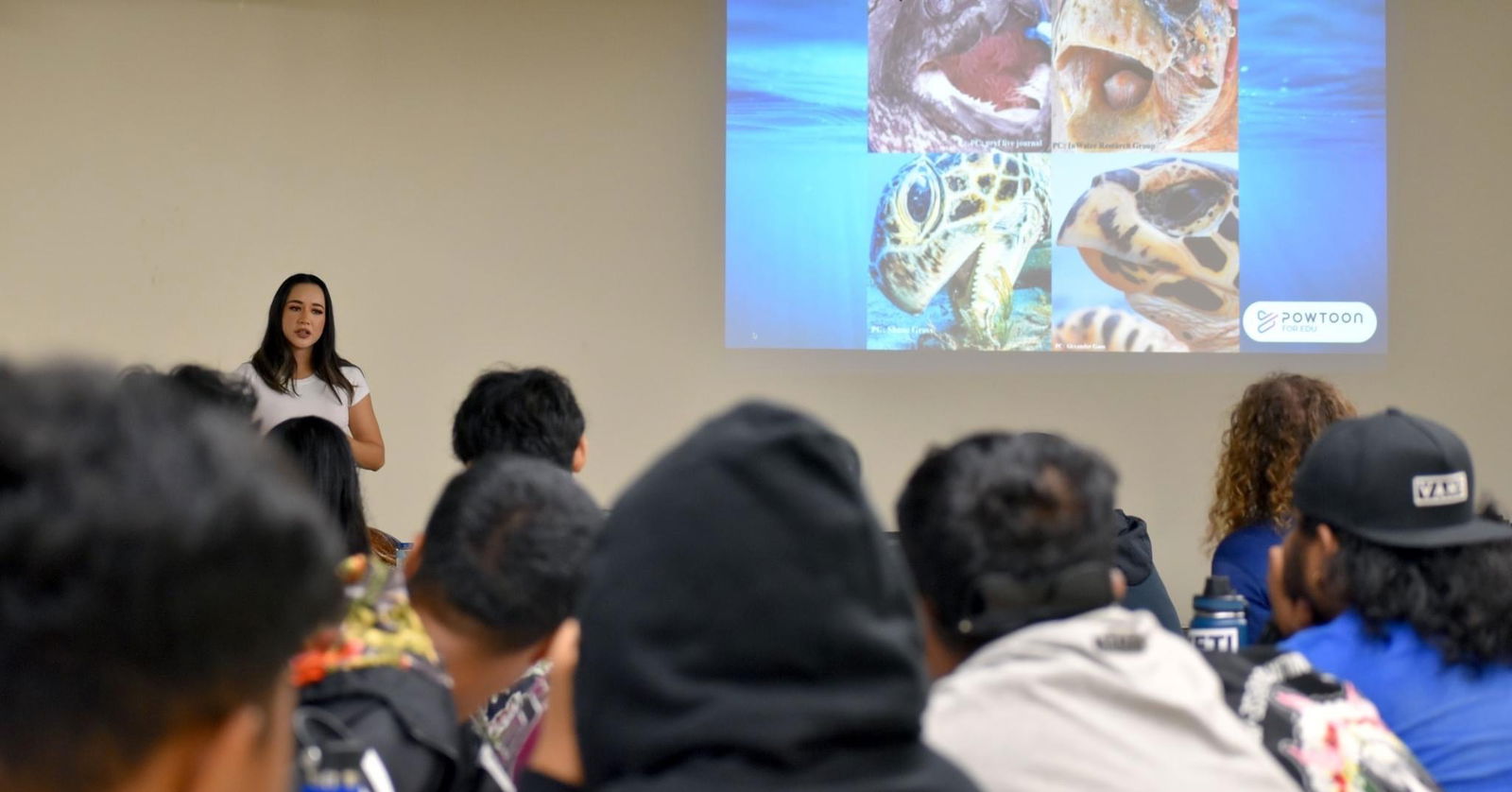 EAM Expo Outreach with Christina Tudela, Sea Turtle Conservation Program Outreach Specialist.*