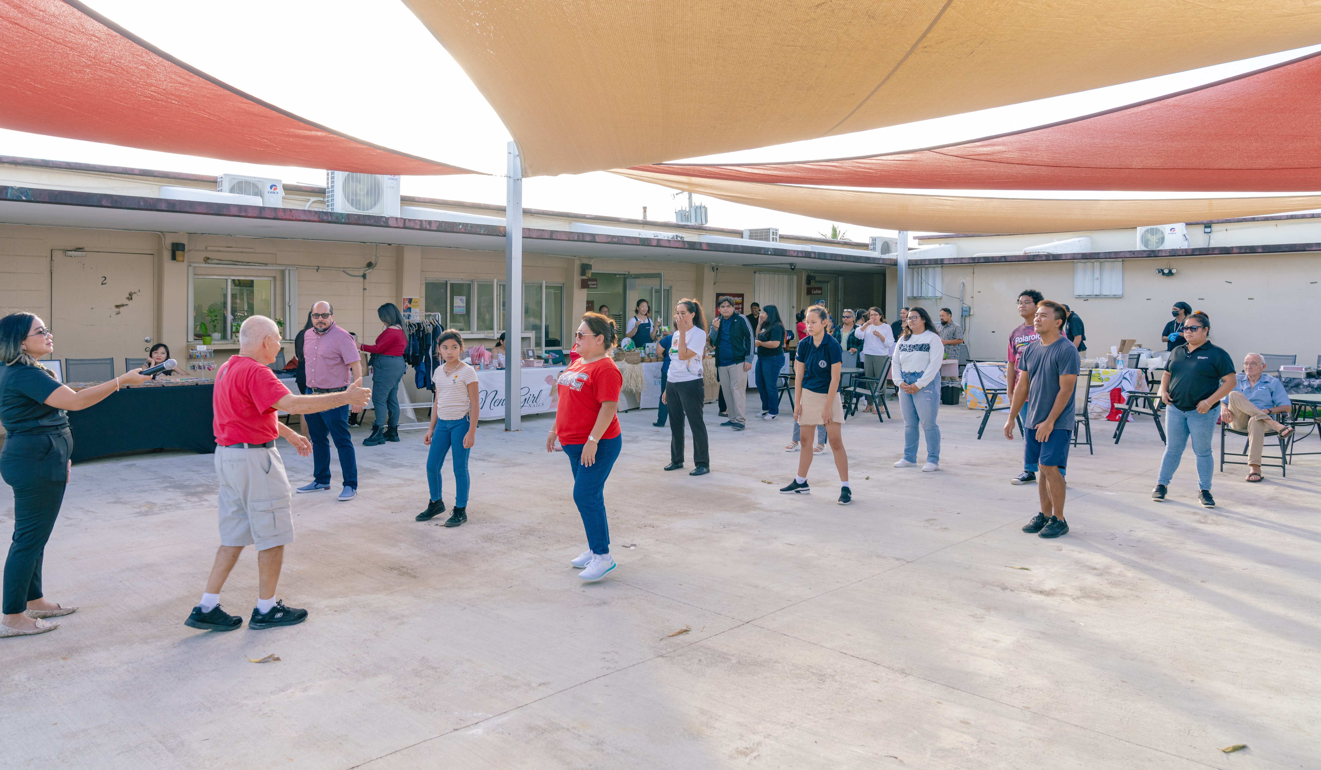 NMC instructor Barry Wicksman led a free Tai Chi class during the first-ever "Health Night" hosted by the NMC Health Squad in collaboration with the CNMI Small Business Development Center in January.