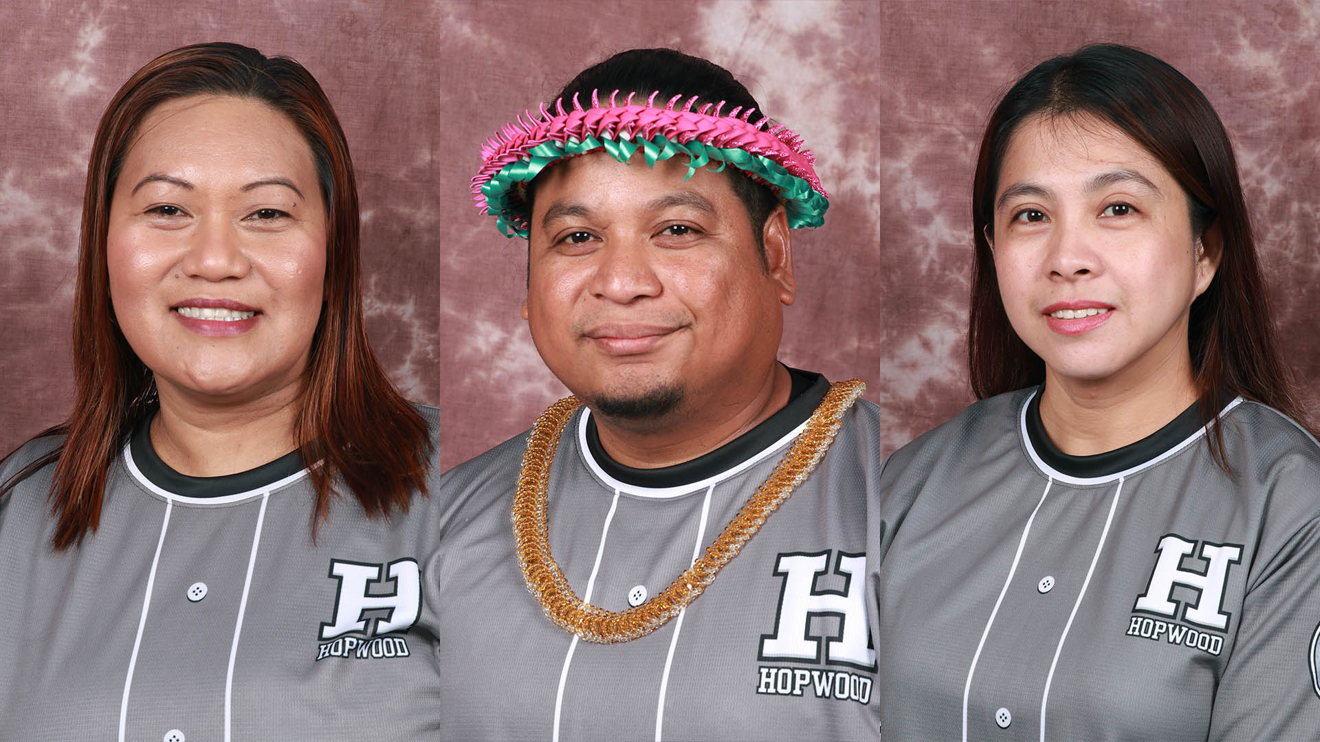 From left,  Karen Manuel, Benjamin Seman and Janet Sablan.