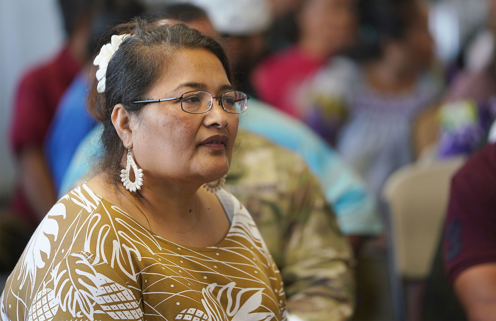 Josie Howard leads the nonprofit We Are Oceania in Kalihi that helps migrants from the Micronesian region succeed in Hawaii. 