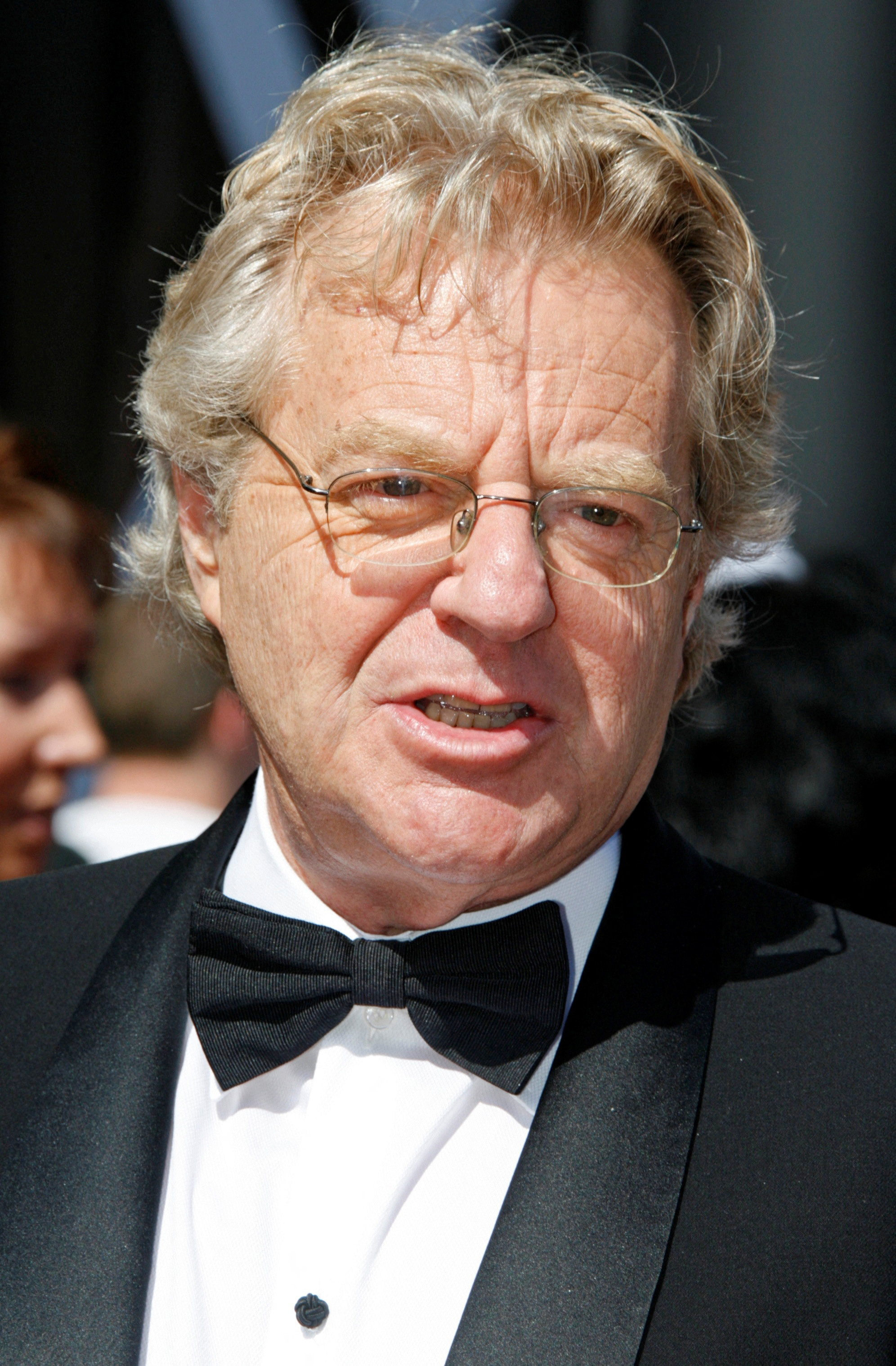 FILE PHOTO: Television personality Jerry Springer arrives at the 34th annual Daytime Emmy Awards in Hollywood, California, June 15, 2007. REUTERS/Fred Prouser/File Photo