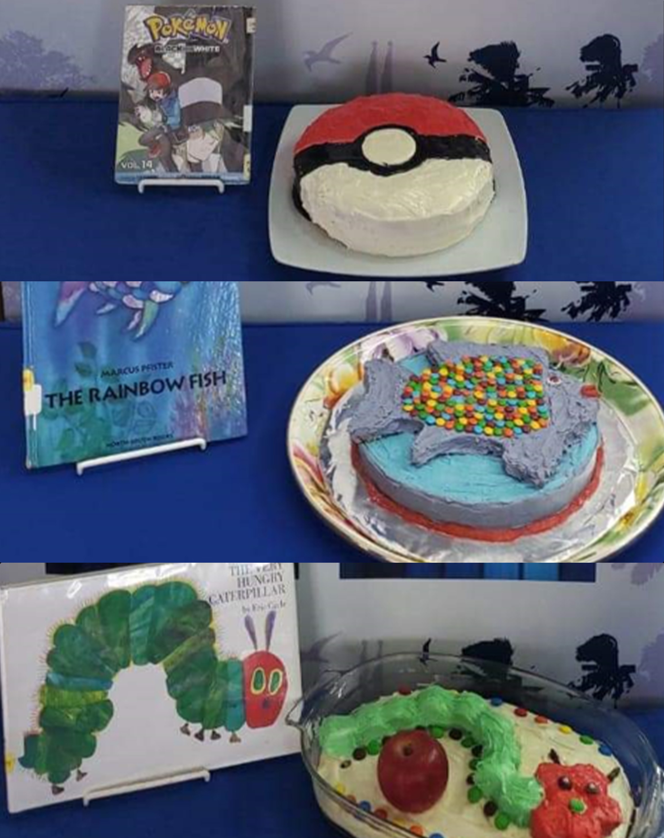 These were some of the entries to the 2021 JKPL Edible Book Contest.