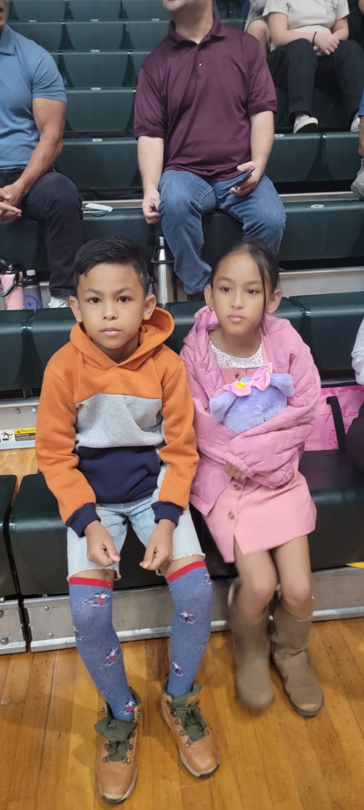 Khaiceel Barcinas, a third grade student San Vicente Elementary School, placed third in the storytelling category, while brother Khaleel Barcinas, a first grader of SVES, was a participant in the drawing and storytelling categories.