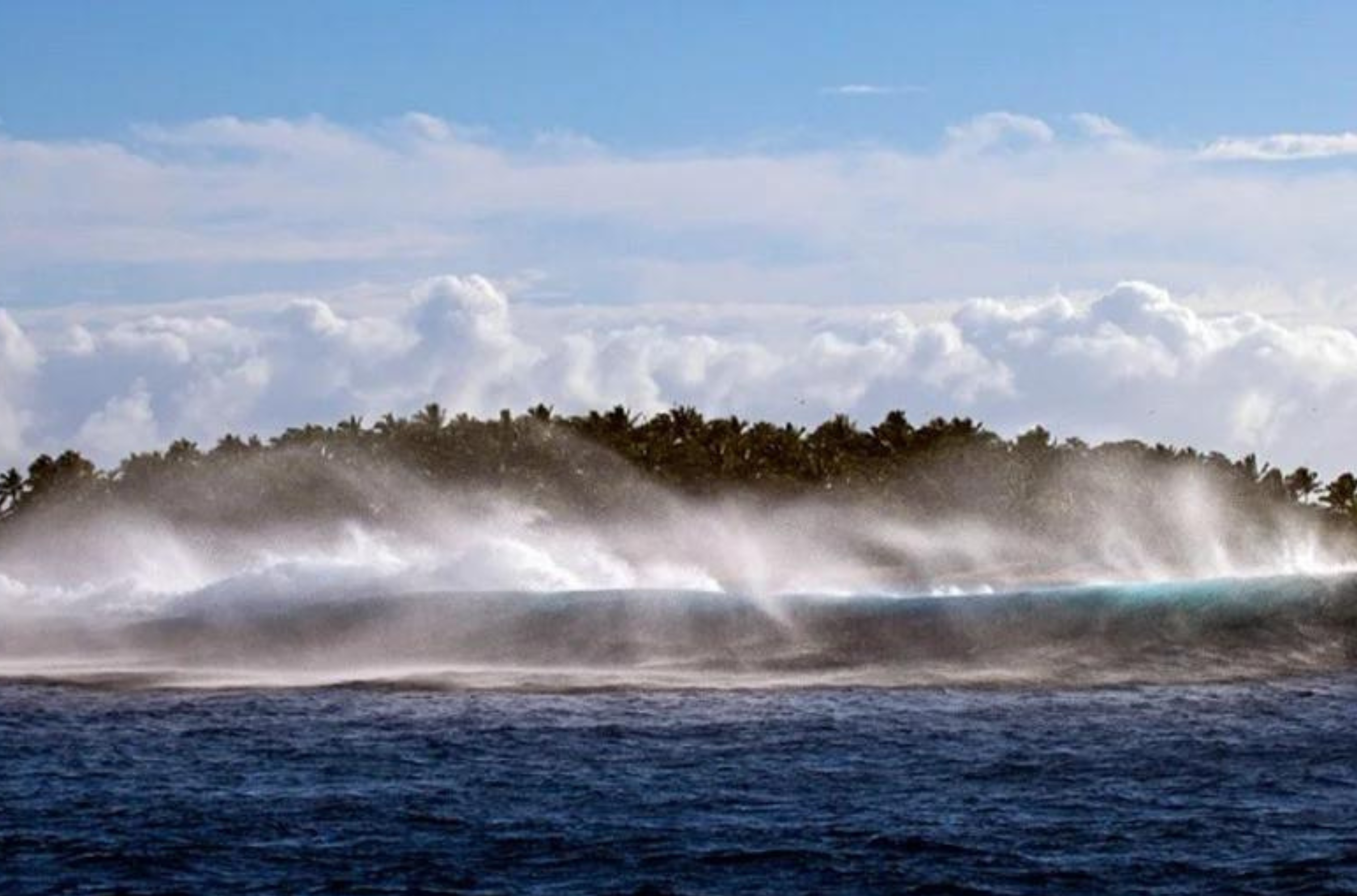 One of the uninhabited islands of Hunga Tonga and Hunga Haʻapai