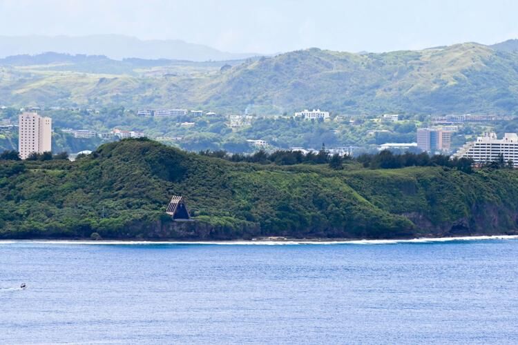 Ypao Point as seen from Two Lovers Point on Sunday, Nov. 15, 2020, in Harmon. 
