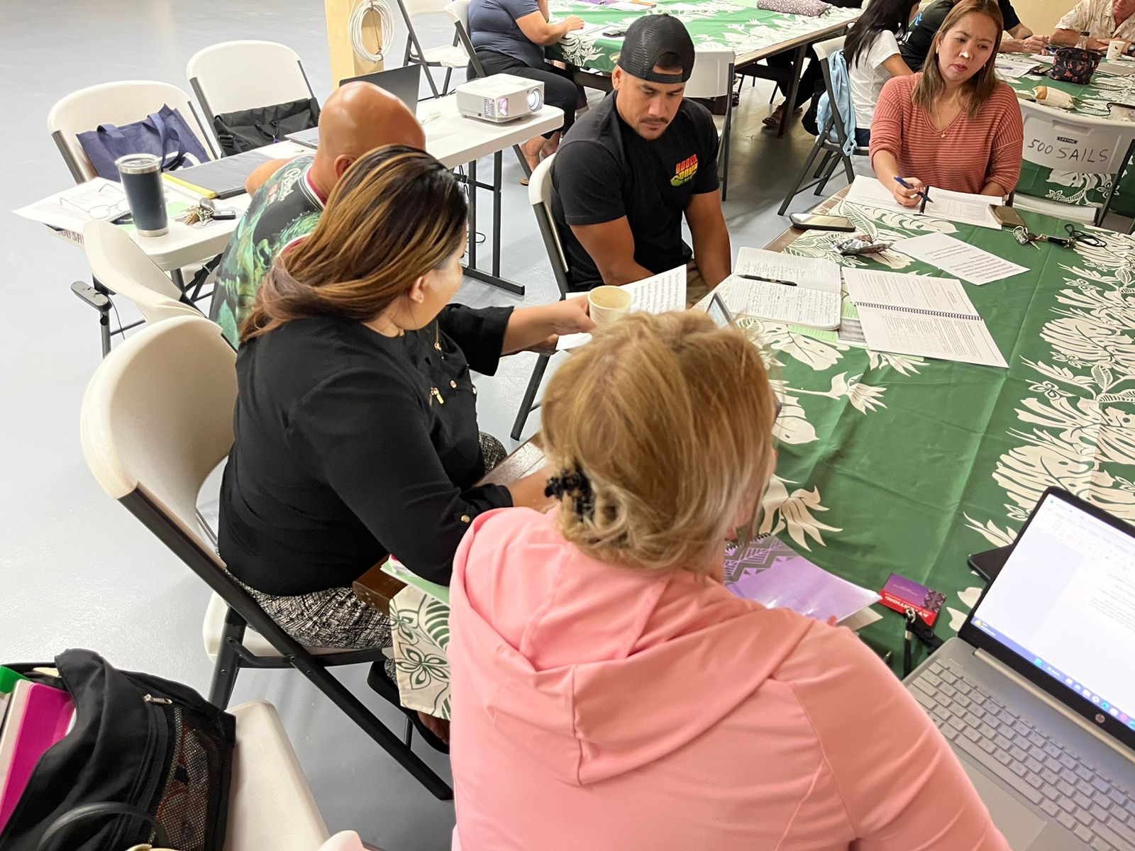 Edward Manibusan and other members of MANGO’s Lemmai-Mei cohort undergo nonprofit training.