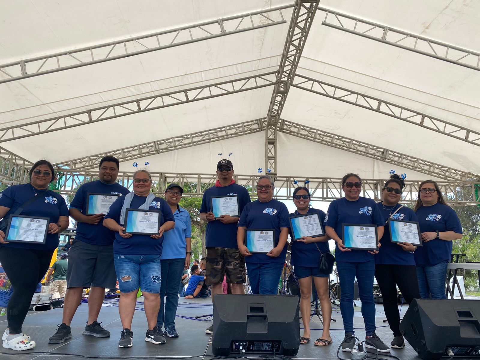 DYS recognized its hardworking staff during Family Fun Day.