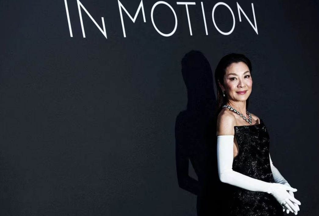 Michelle Yeoh poses at the 76th Cannes Film Festival in Cannes, France, May 21, 2023.
