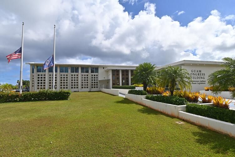The Guam Congress Building in Hagåtña is shown Thursday, May 11, 2023.