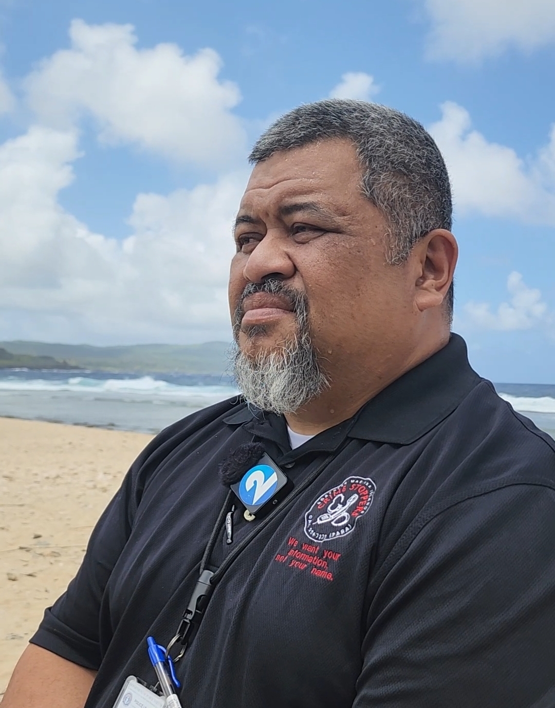 DPS public information officer Fred Sato provides an update about the search for the missing swimmer.