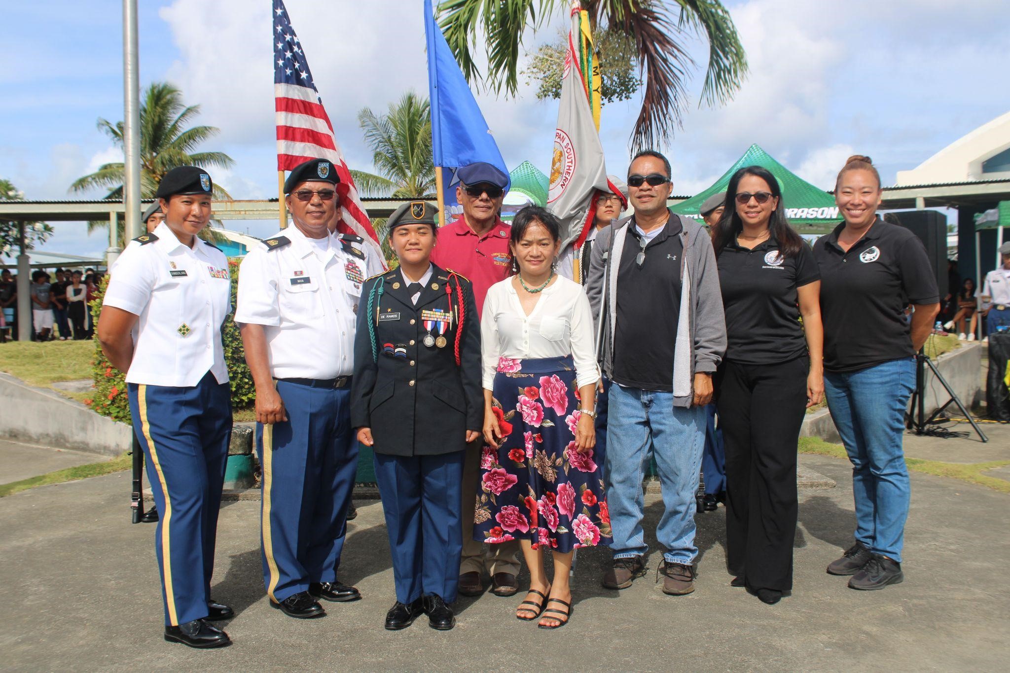 The incoming battalion commander.