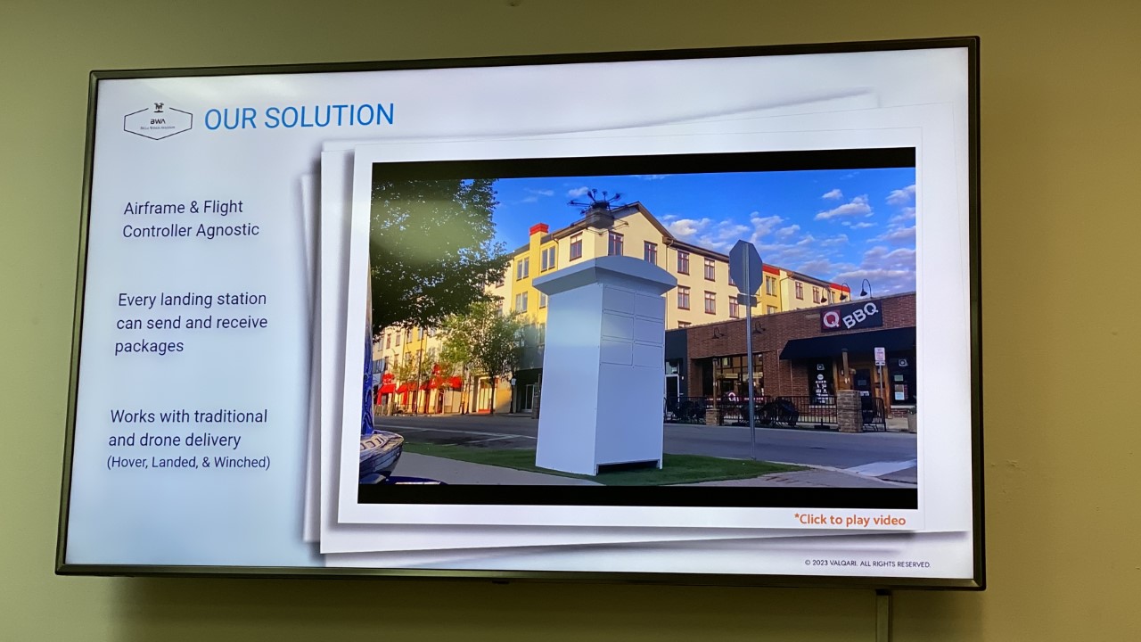 An image depicting the tower made by Valqari LLC.