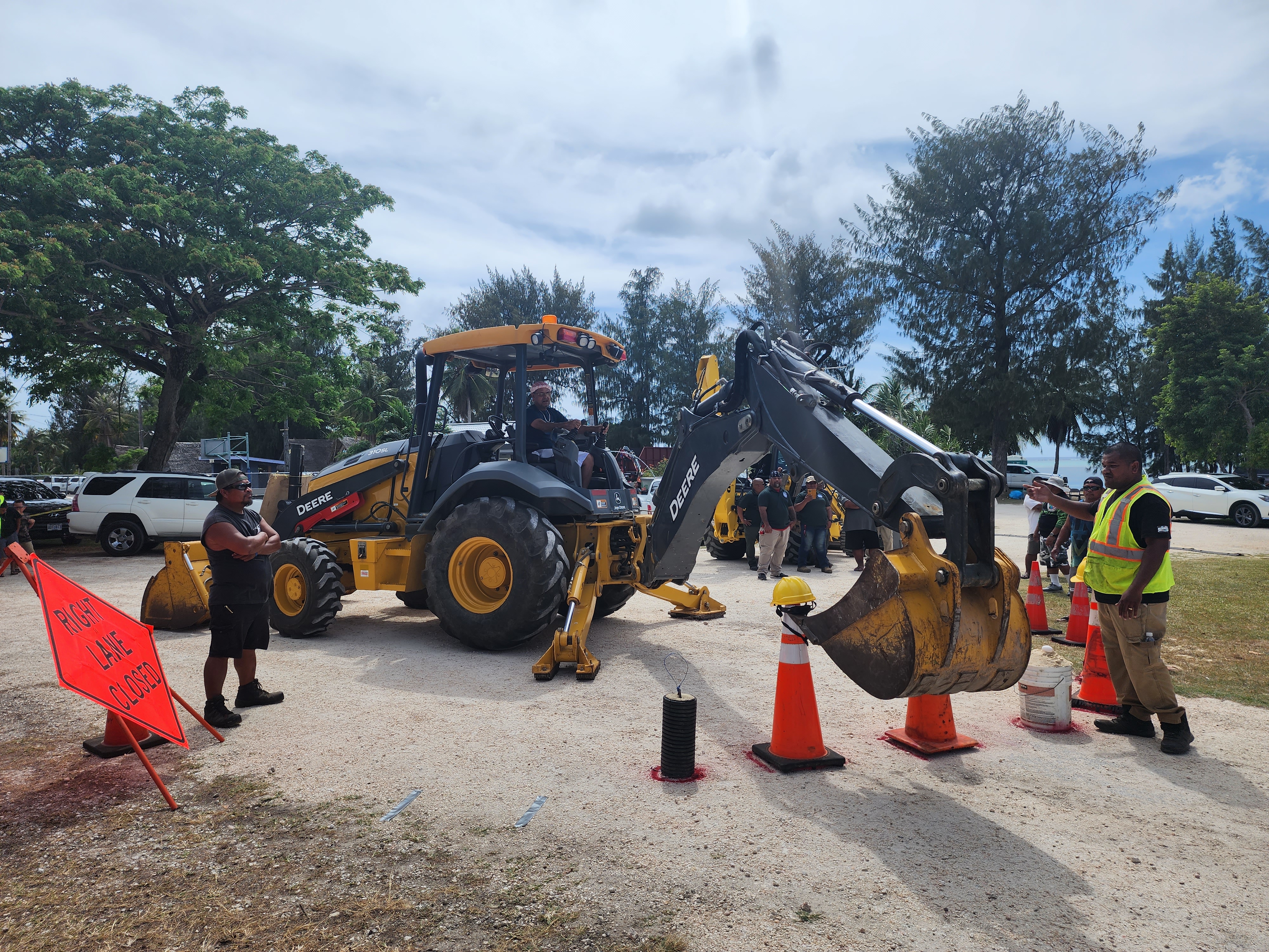 Hundreds of community members participated in the Division of Youth Services’ Family Fun Day event on Saturday at the Civic Center in Susupe.