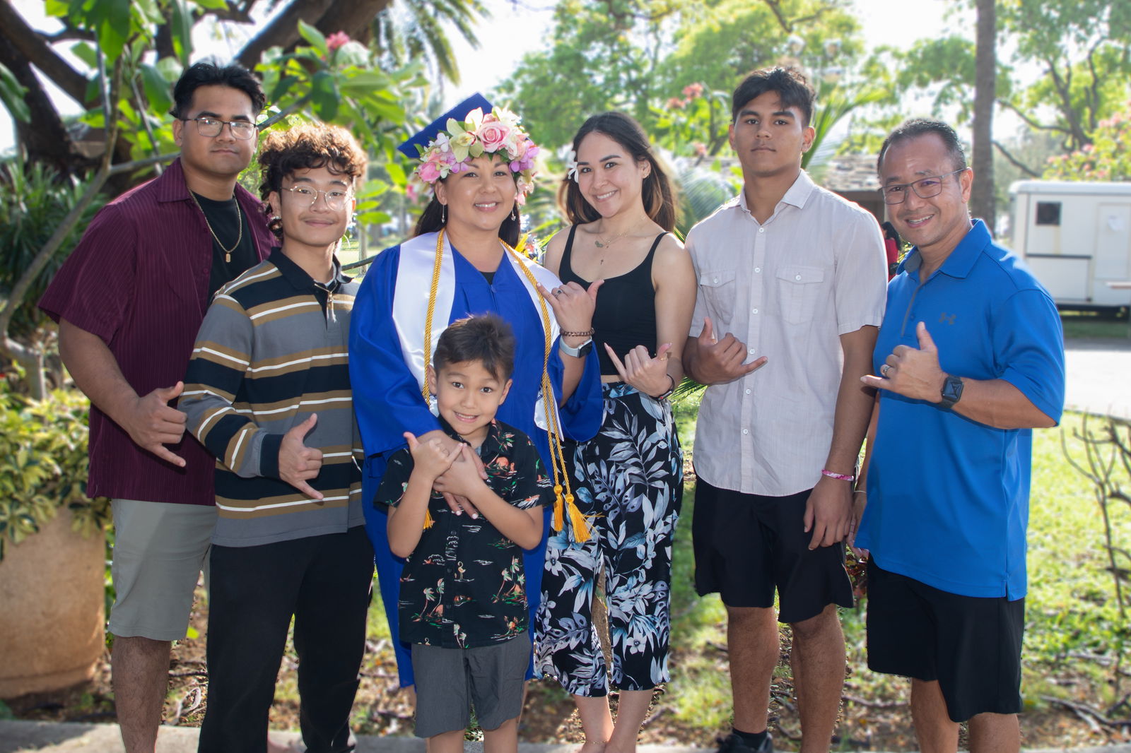 Linda Yoshimoto put her own dream of higher education on hold while raising five children. She enrolled in college at the same time as her three older children after learning about Bank of Hawai‘i’s College Assistance Program, which paid 100% of her tuition.