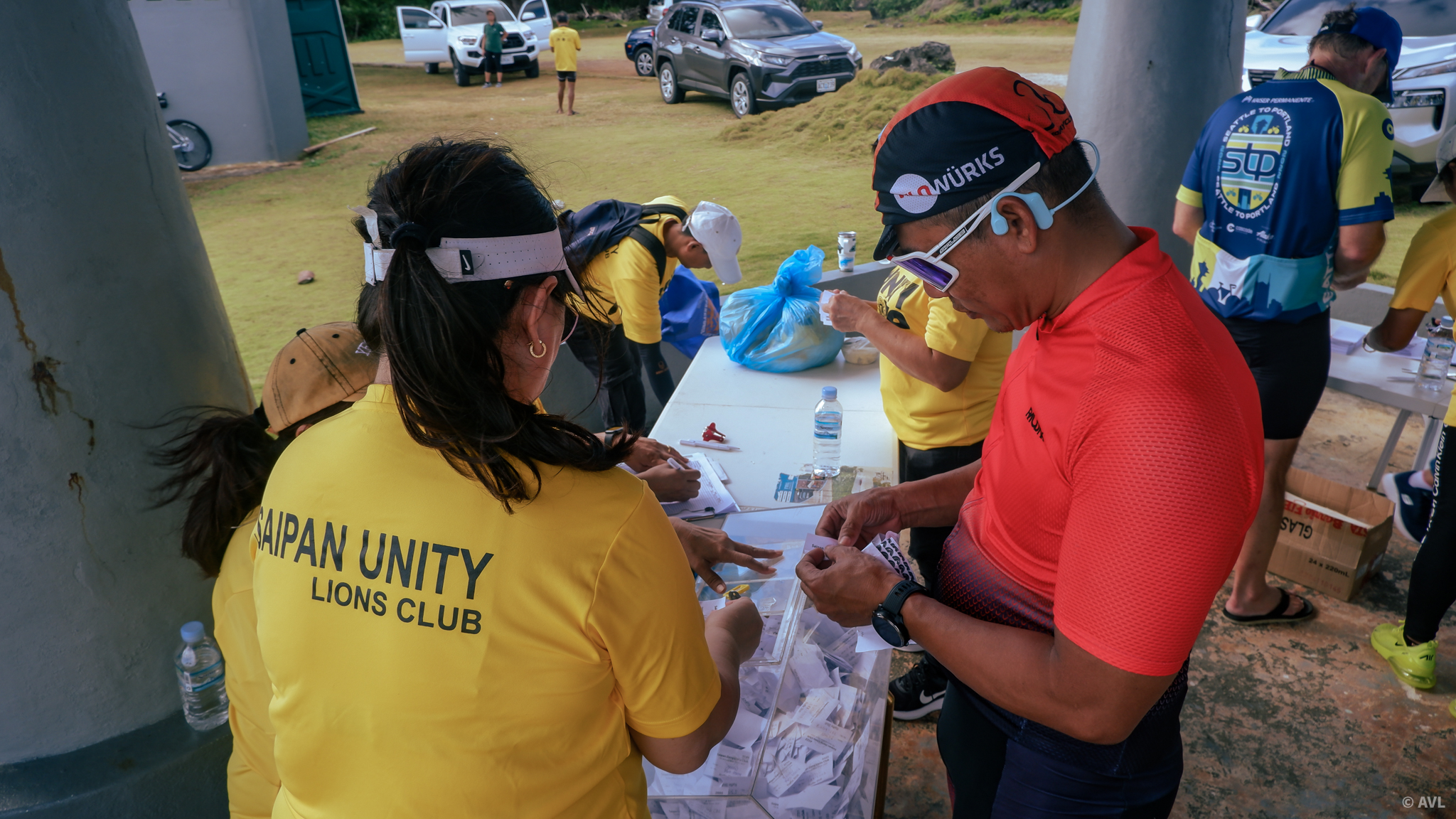 Saipan Unity Lions Club also held fundraising raffle draw.