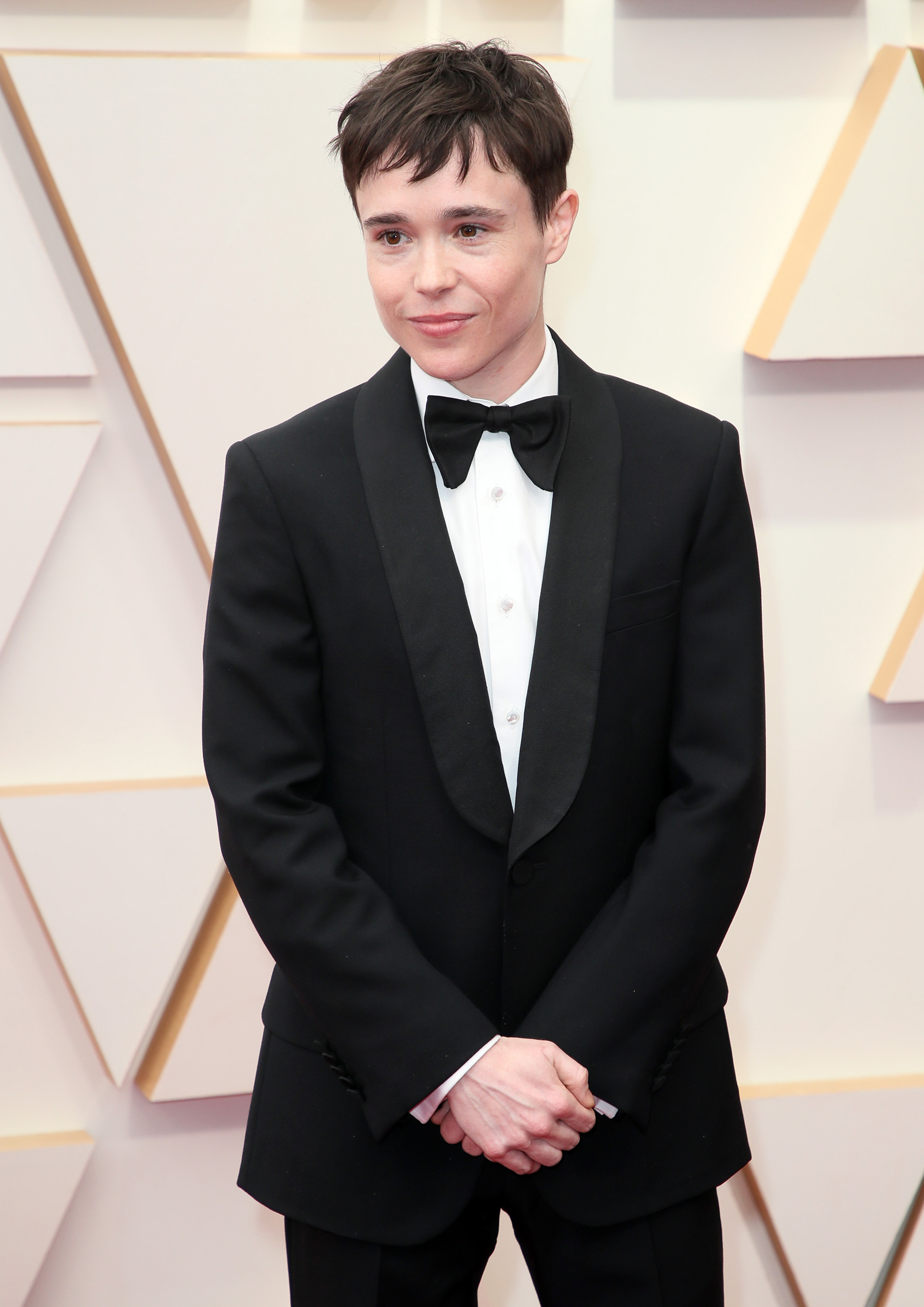 Elliot Page attends the 94th Annual Academy Awards at the Dolby Theatre on March 27, 2022, in Los Angeles. (David Livingston/Getty Images/TNS)