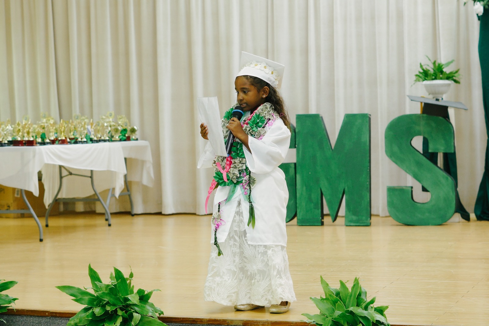 Kinder 5 Salutatorian Naa Kowah P. Lartey