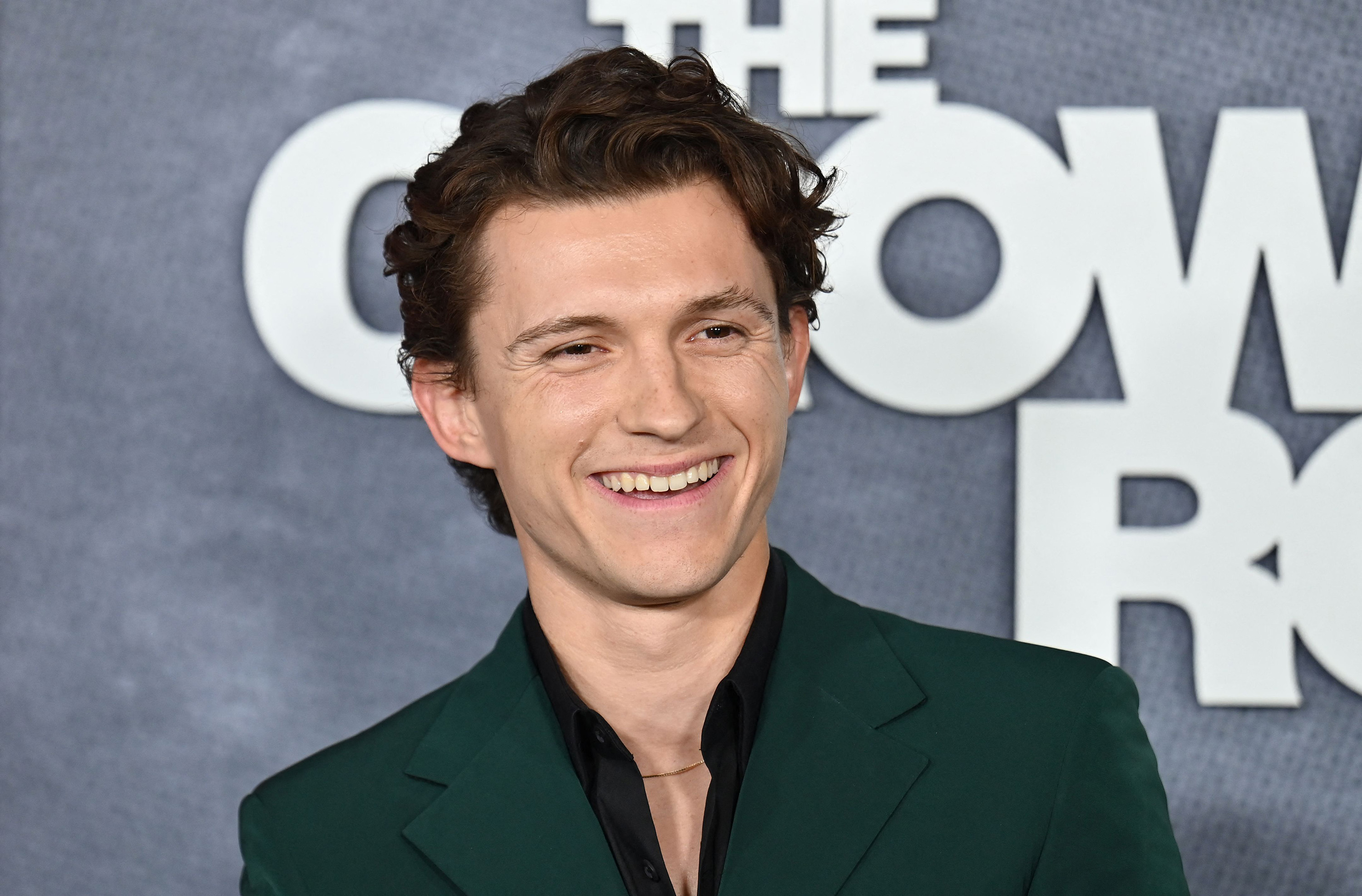 Tom Holland arrives for the premiere of Apple TV+'s "The Crowded Room" at the Museum of Modern Art in New York City on June 1, 2023. (Angela Weiss/AFP/Getty Images/TNS)